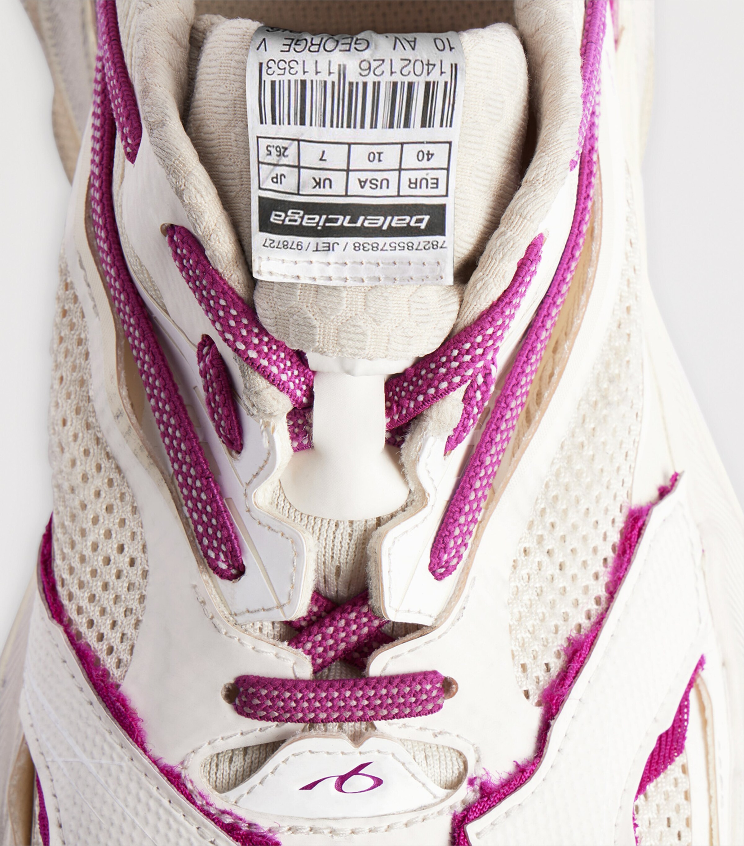 Balenciaga White Jet Sneakers | Harrods US