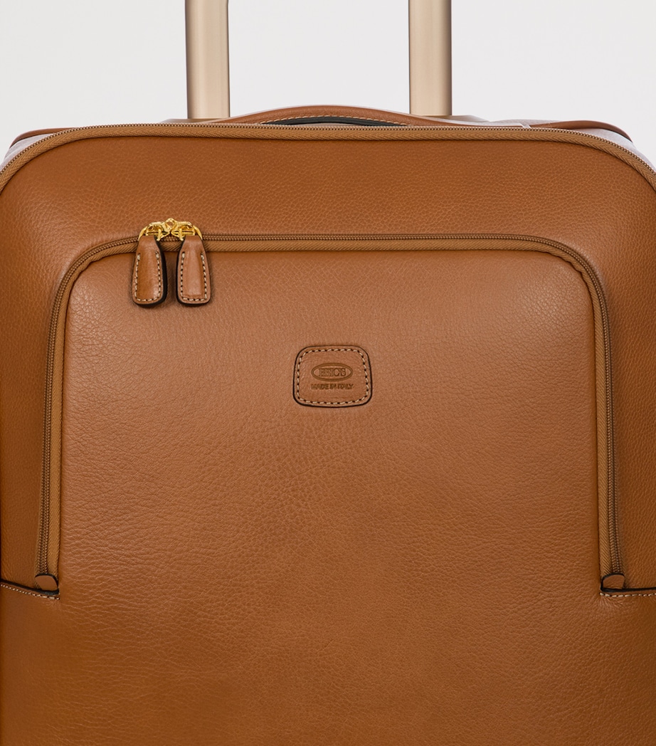 Leather Life Pelle Suitcase (55cm) TAN Image 7