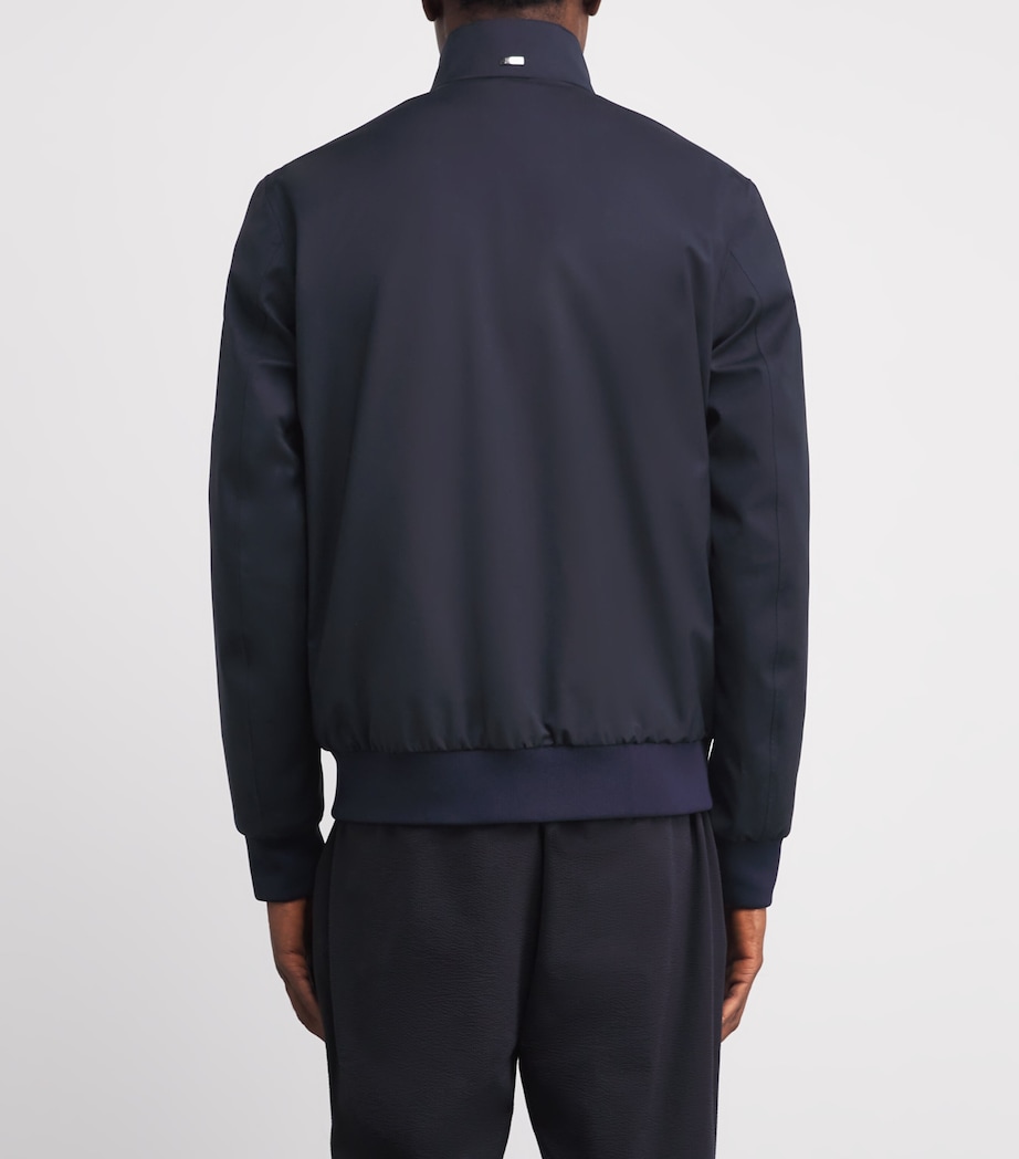 Virgin Wool Bomber Jacket BLU 9201 Image 4