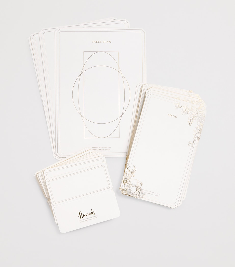 Toile du Jouy Hosting Set GREEN Image 3