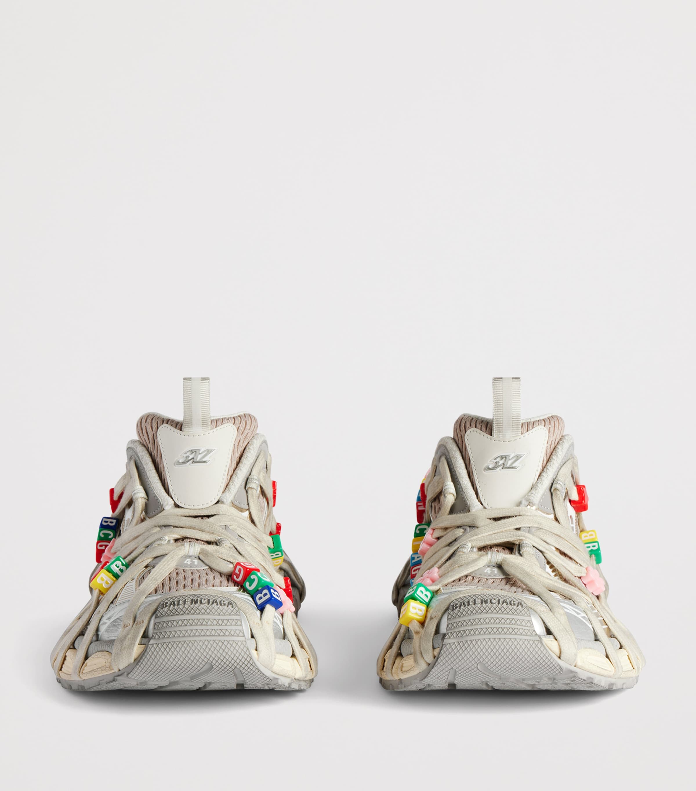 Balenciaga Distressed 3XL Extreme Lace Sneakers Image 3