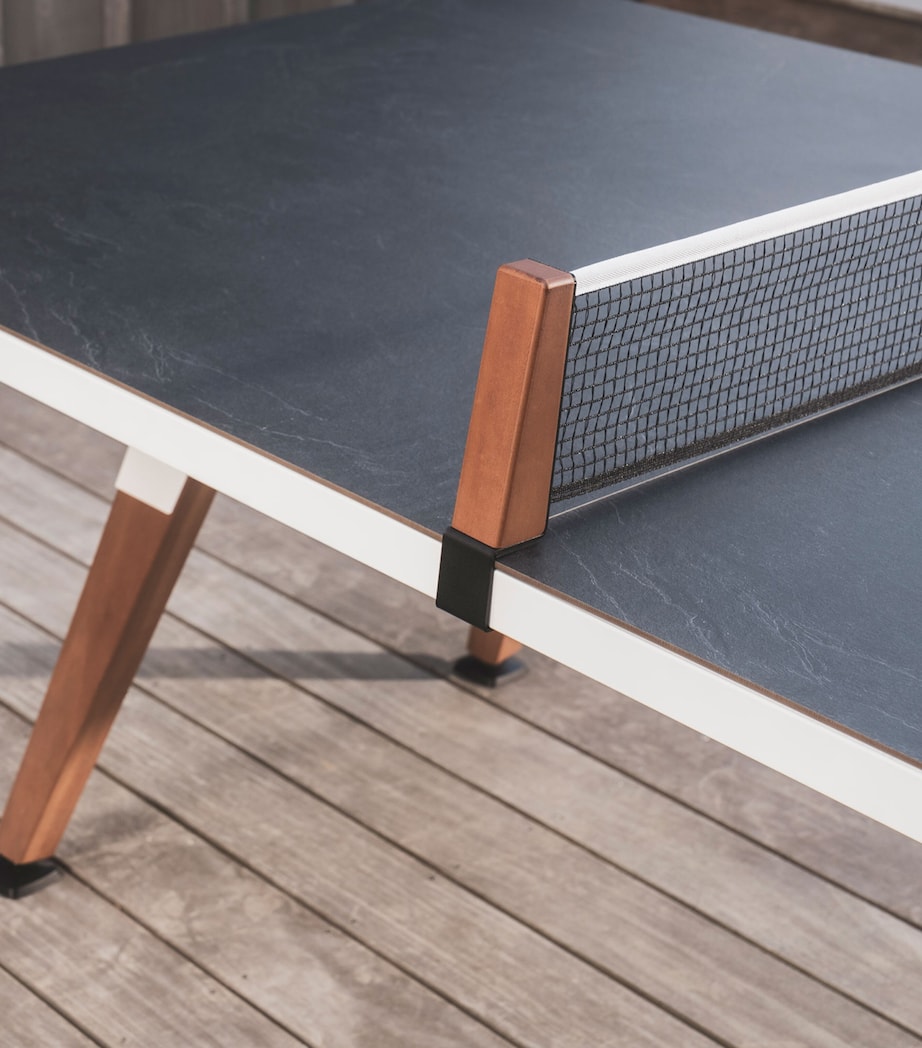 Cornilleau Medium Origin Outdoor Table Tennis Table White Frame Image 7