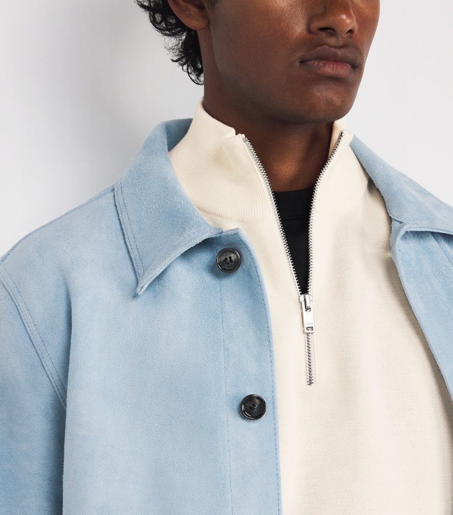 Wool Half-Zip Sweater OFF WHITE Image 6