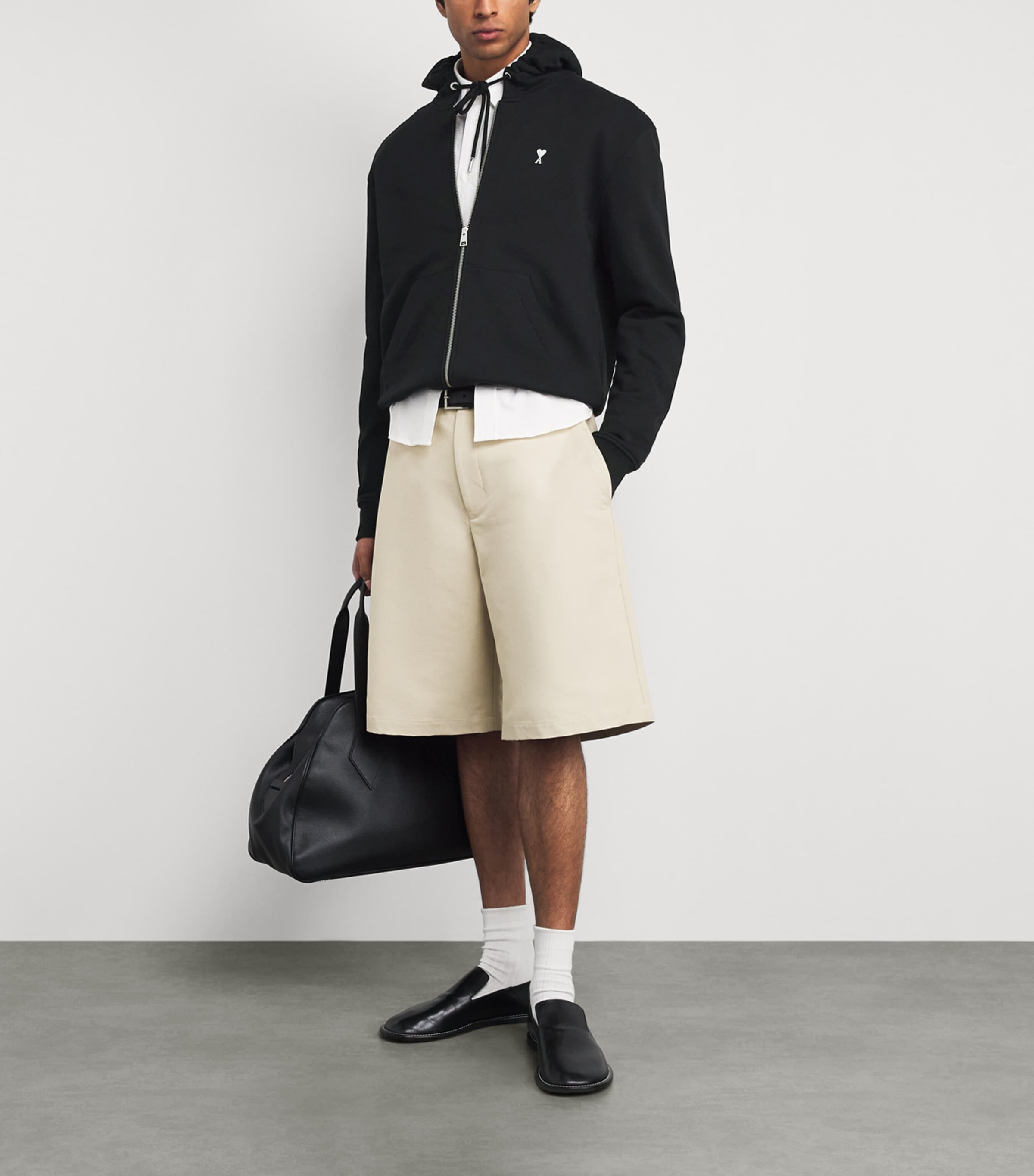 【タグ付き】AMI YOSHINARI Zip up jump suits Double Zip Hoodie – Ami Yoshinari