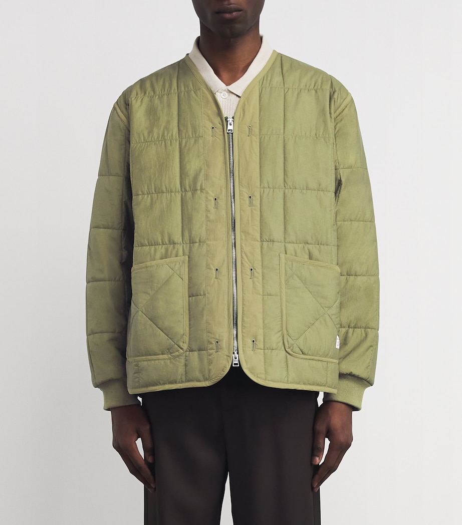 Military Liner Jacket MOSS GREEN Image 3