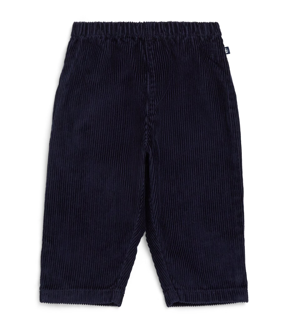 Cotton Corduroy Sweatpants (6-24 Months) 2SMOKING Image 1