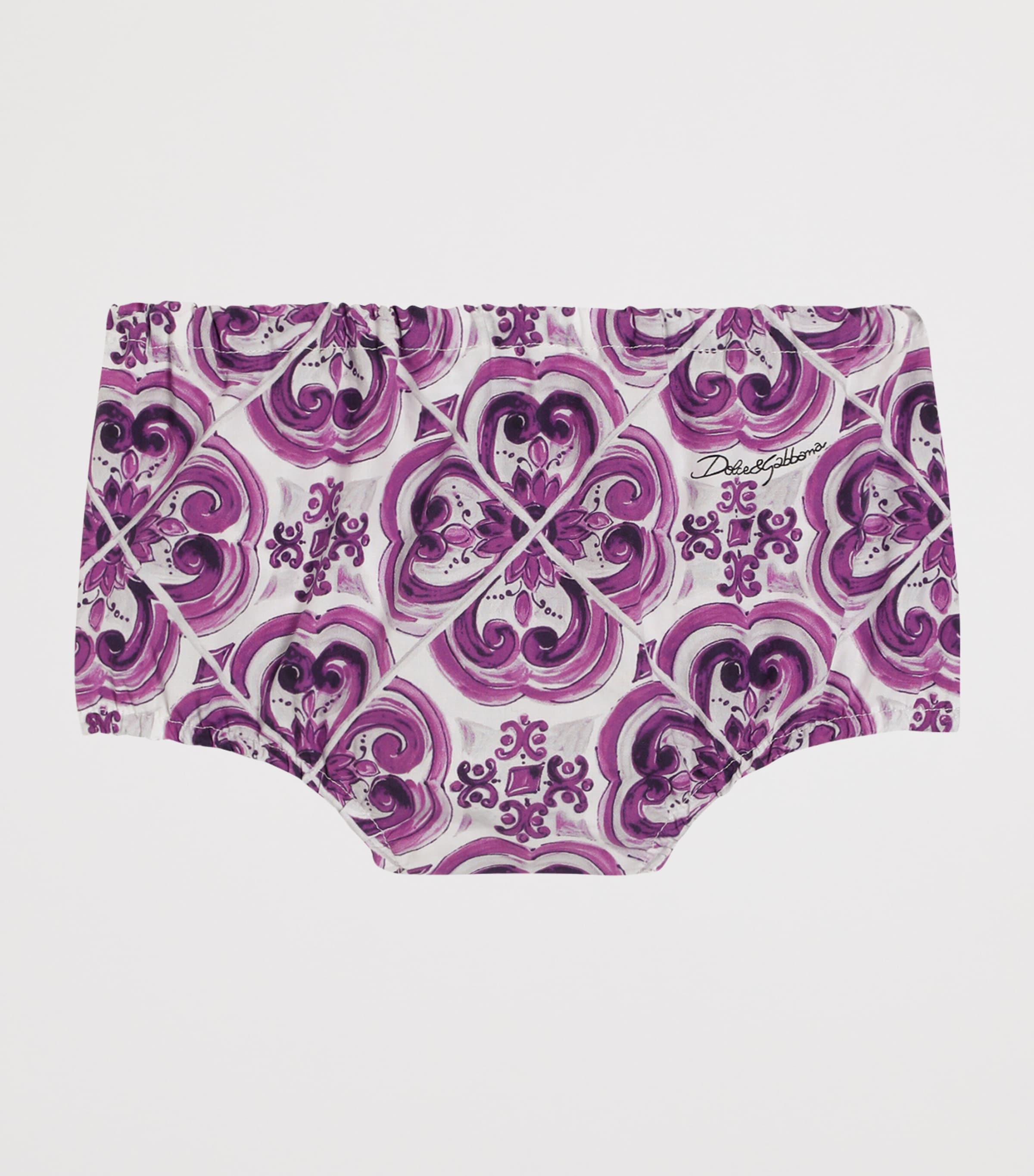 Cotton Printed Dress (3-36 Months) IP3TN-MIX MAIOLI Image 4