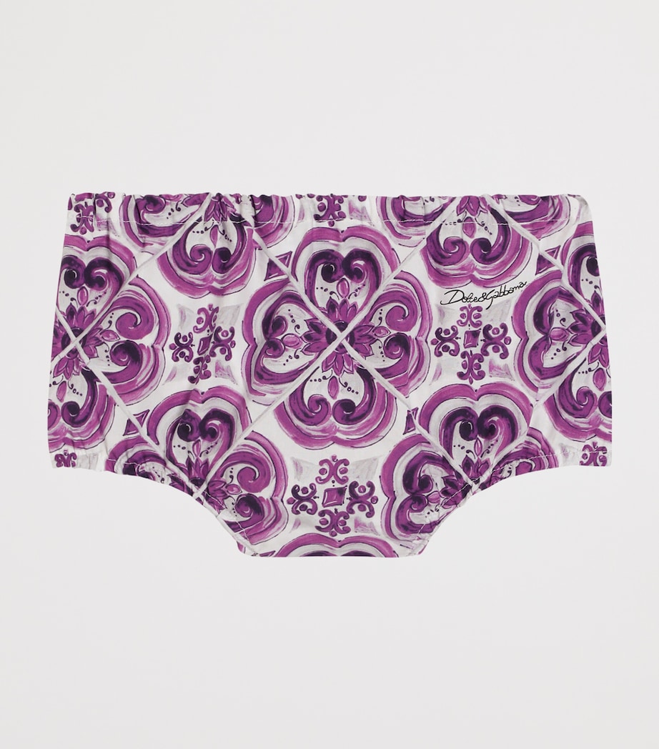 Cotton Printed Dress (3-36 Months) IP3TN-MIX MAIOLI Image 4