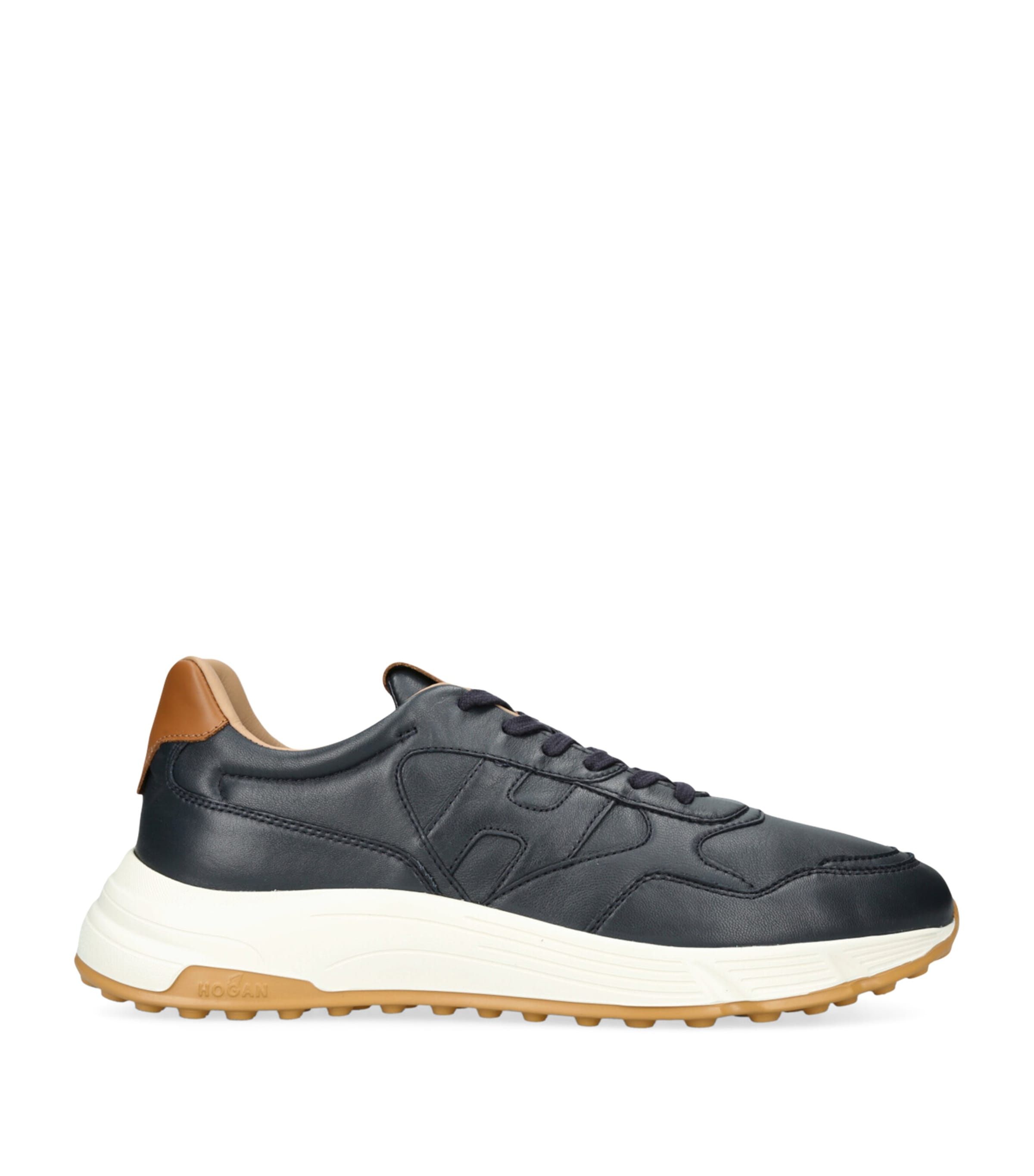 Leather Hyperlight Sneakers NAVY Image 1