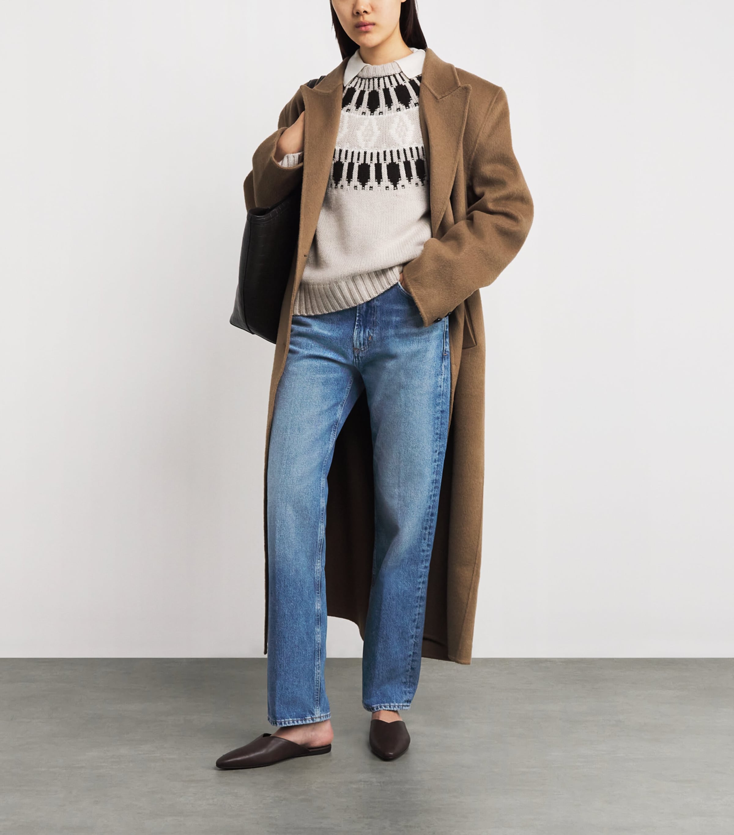 High-Waist Zurie Straight Jeans DEMI Image 2