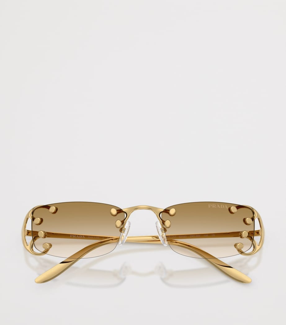 Metal Rectangular Sunglasses 29H30V Image 5