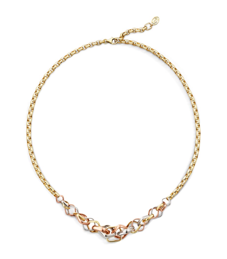 Cartier Medium Mixed Gold Trinity Necklace Image 1