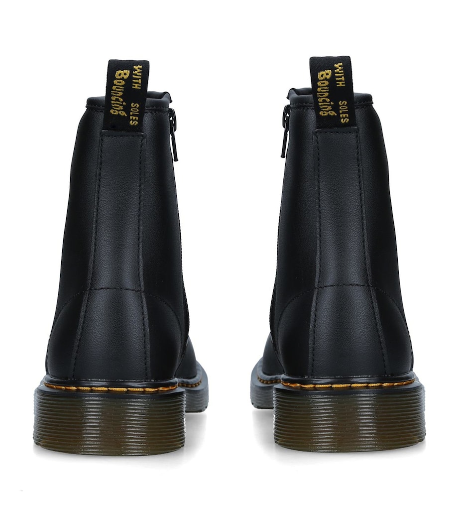 Leather 1460 8-Eye Boots BLACK Image 4