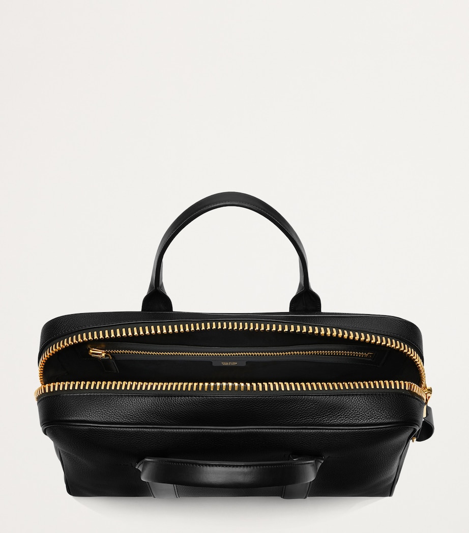 Leather Buckley Briefcase 1N001 Image 3