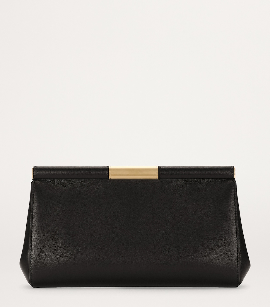 Large Nappa Leather Marlene Shoulder Bag 80999-BLACK Image 3