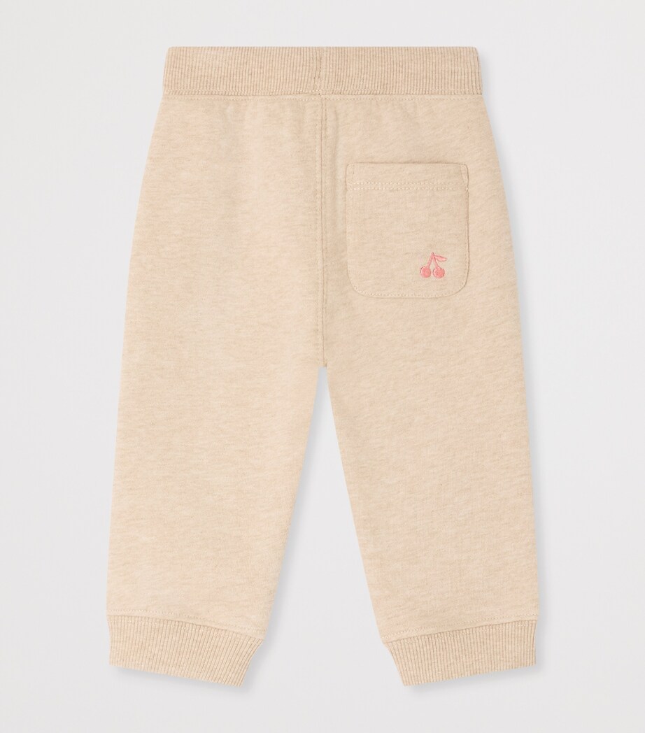 Bonpoint Cotton Sweatpants (6-18 Months) Upb Beige Image 2