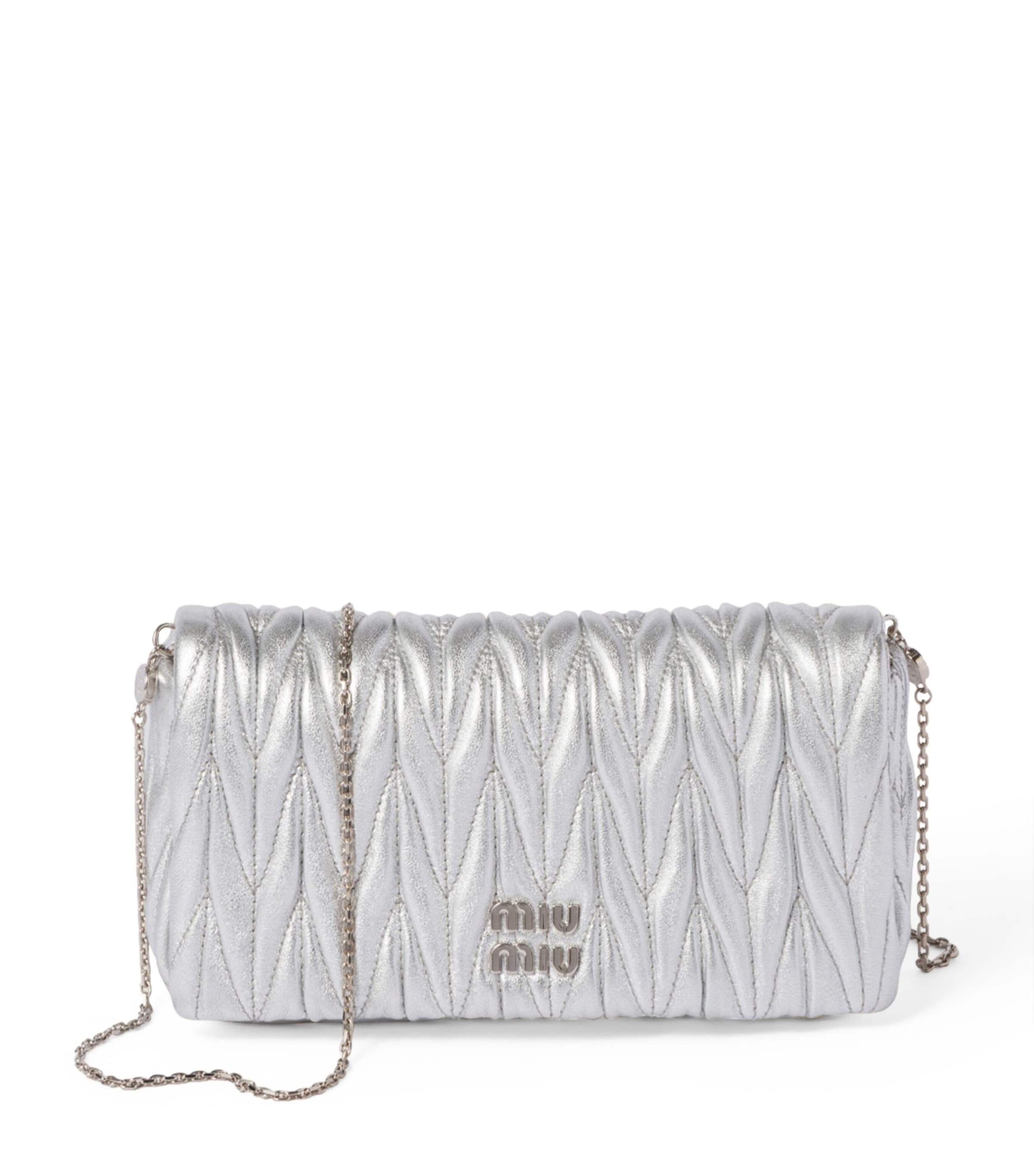 【MIU MIU】MATELASSE CHAIN SHOULDER BAG Matelasse Chain Shoulder Bag Cammeo – Style Theory SG