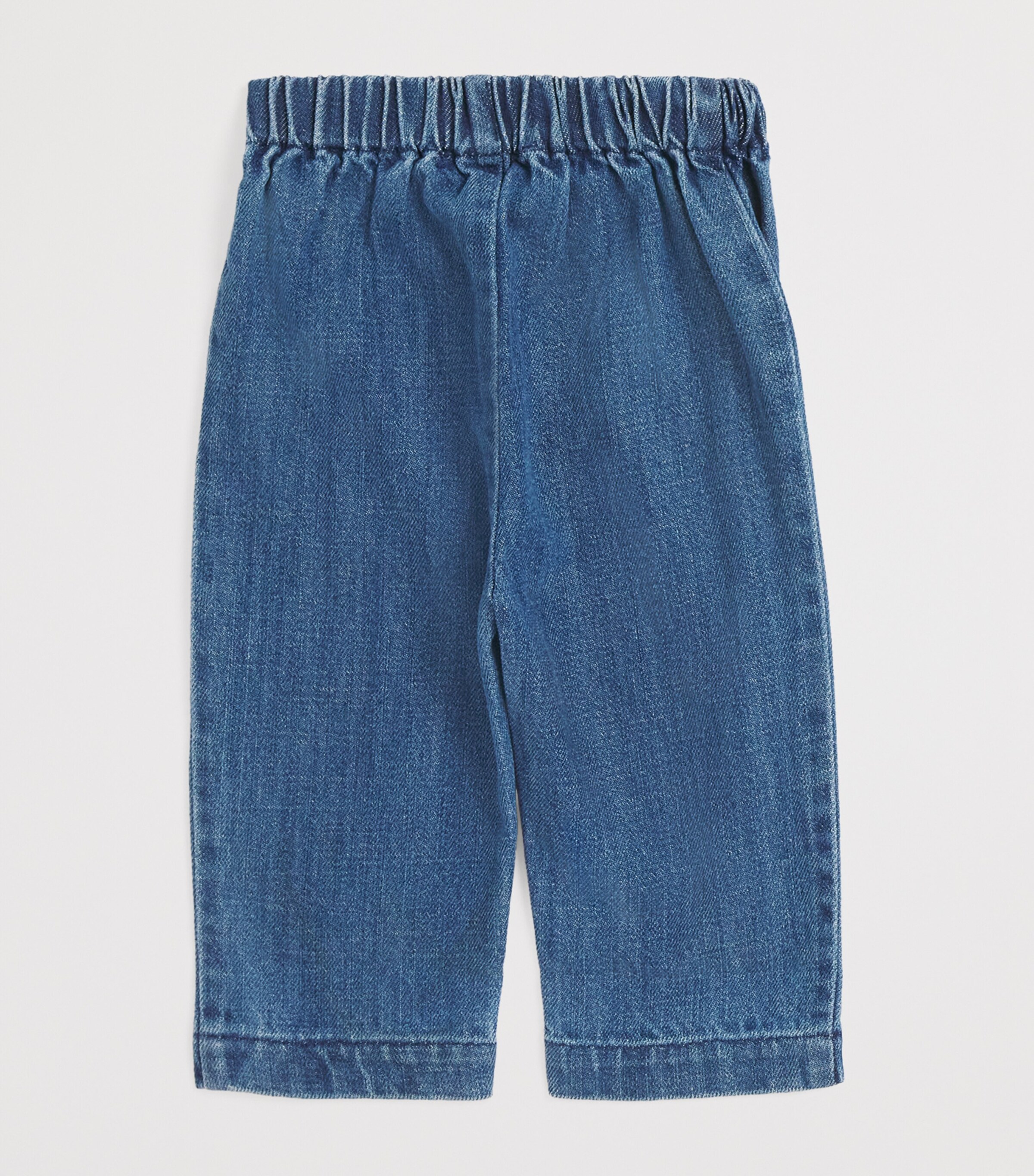 Louise Misha Cotton-Blend Flofia Jeans (3-24 Months) Stone Blue Image 2