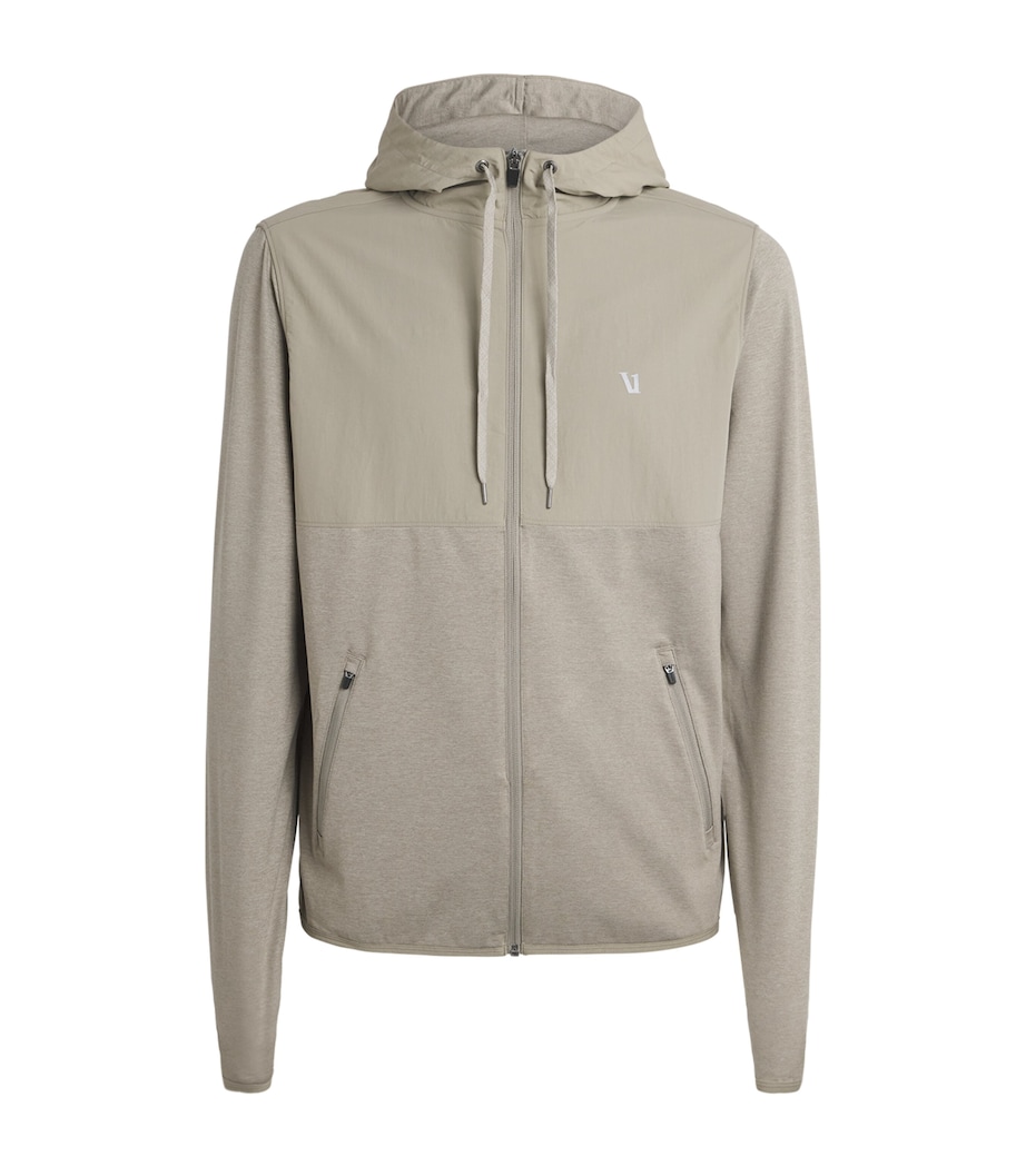 VUORI Mens Sunday Element Track Jacket Tih Biscotti He Image 1