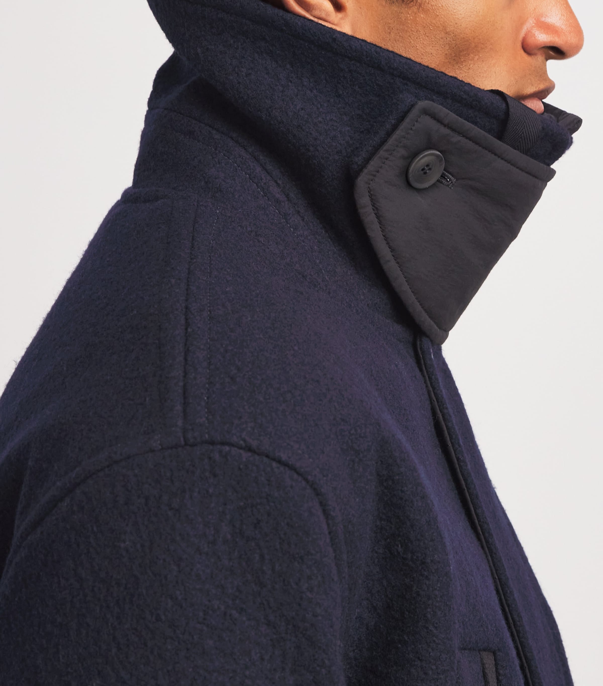 Craig Green Mens Wool Flight Jacket Navy Image 3