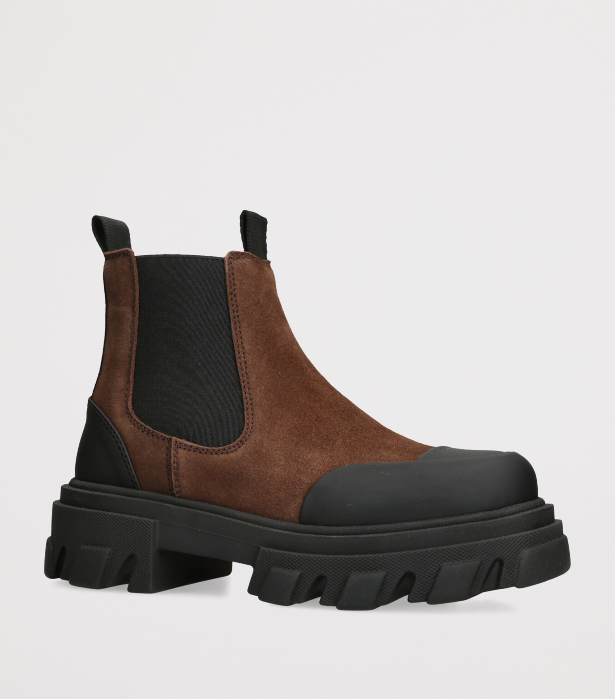 GANNI Pelinova Low Chealsea Boots 40 Brown Image 3