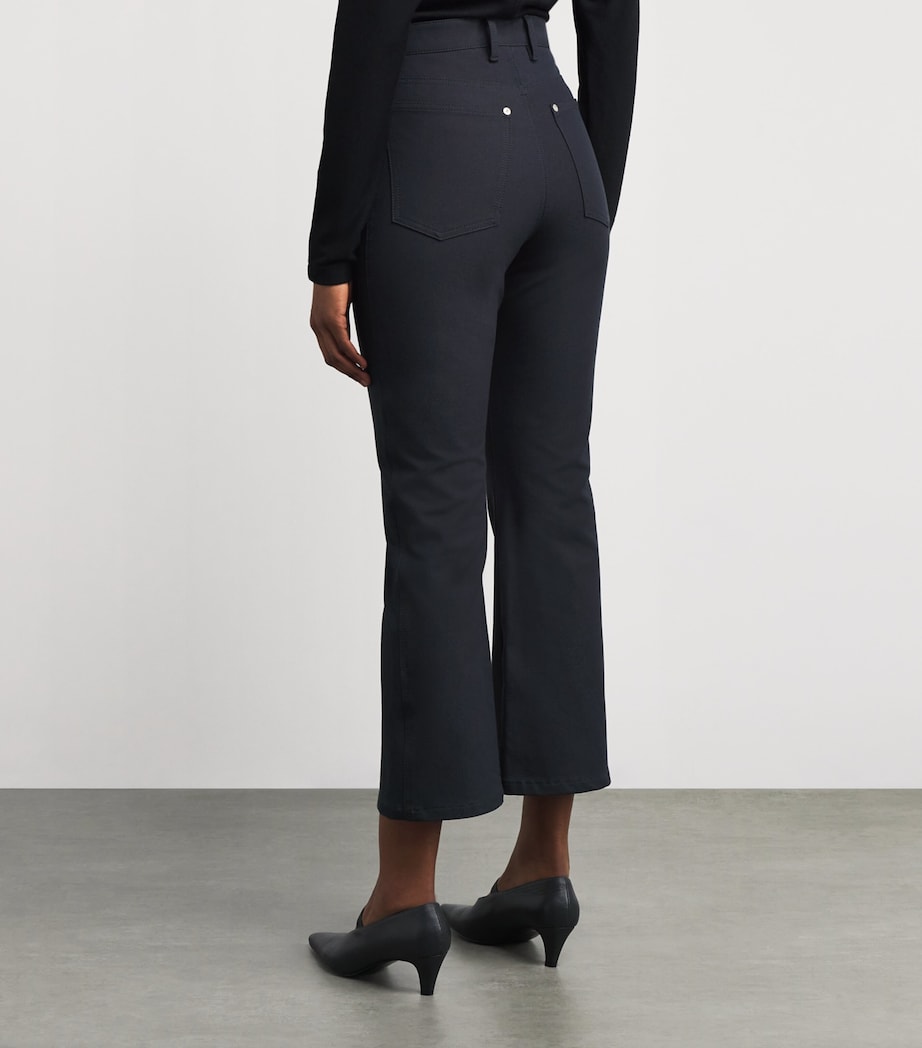 Stretch-Gabardine Duke Trousers SMOKE Image 4