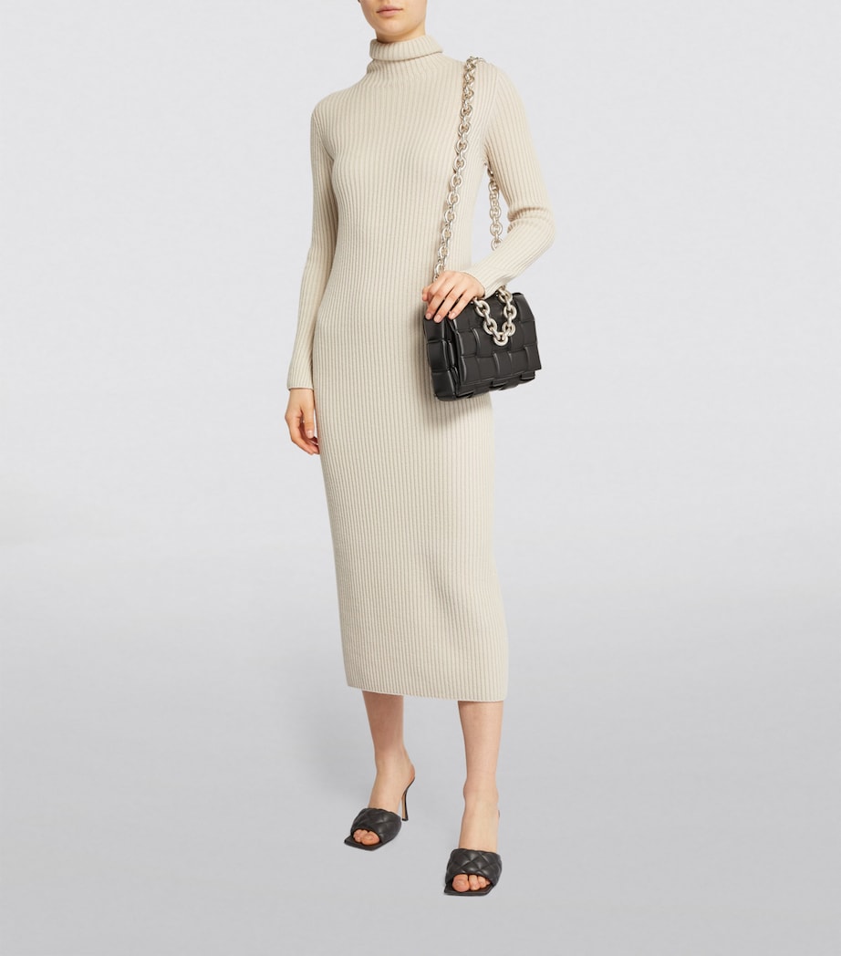 Leather Padded Mules 90 NERO/NERO Image 6