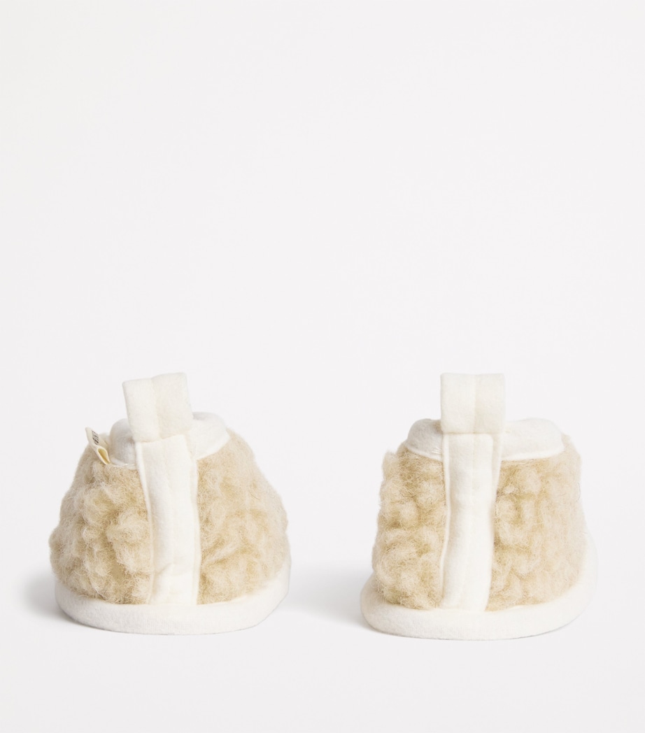 Merino Wool Booties (6-12 Months) PEANUT Image 2