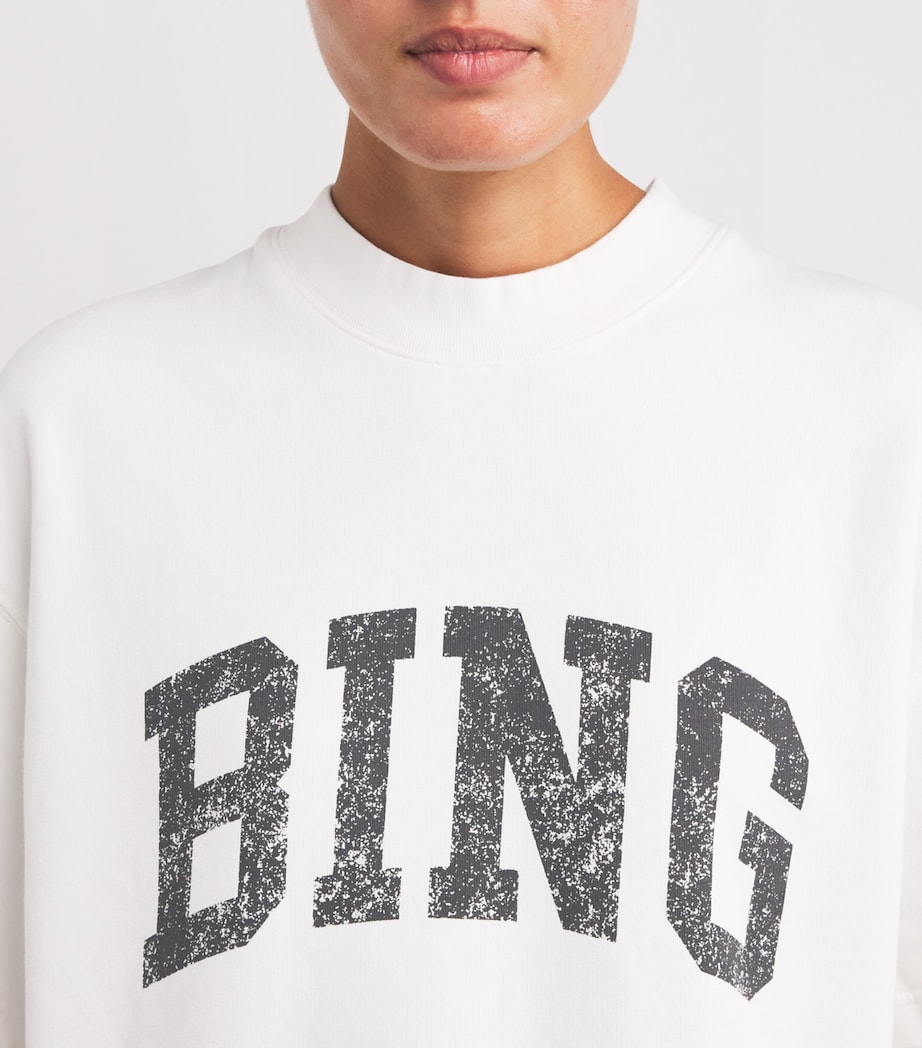 Cotton Logo Jay Sweatshirt OFF WHITE Image 6