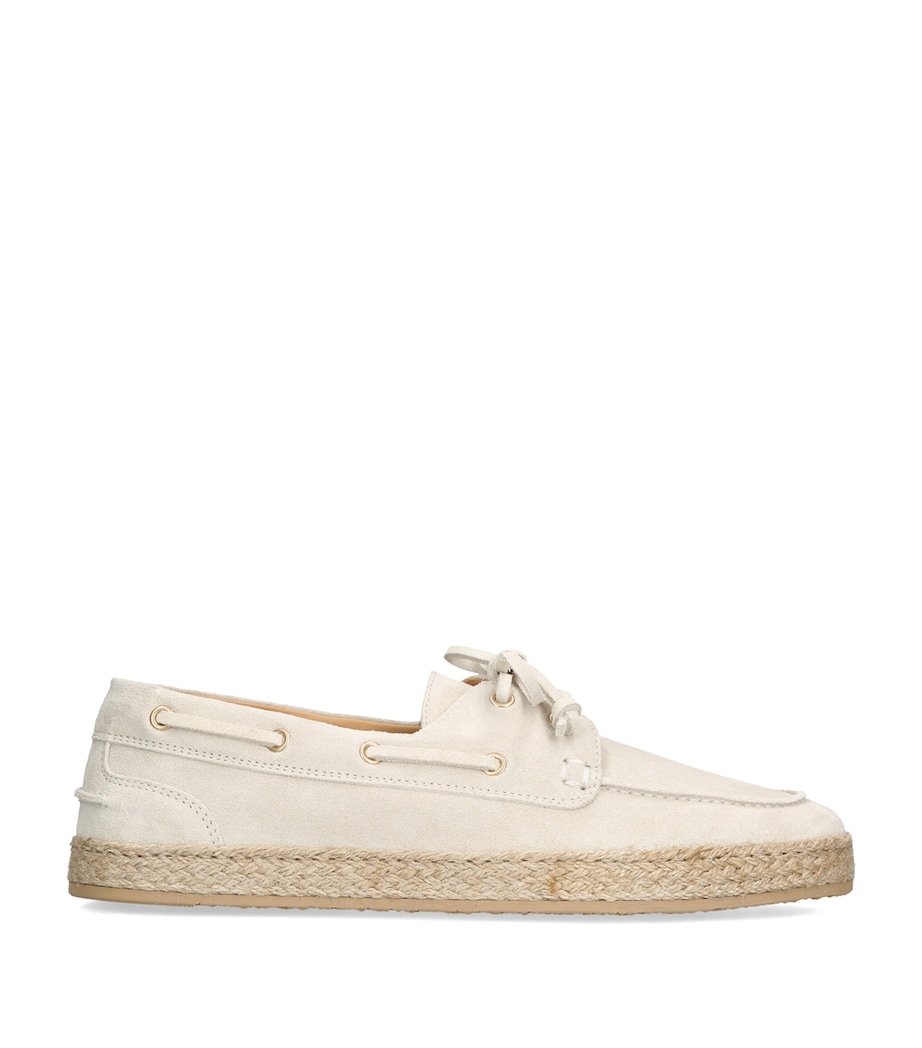 Brunello Cucinelli Linen Penny Loafer Espadrilles Bone Image 1