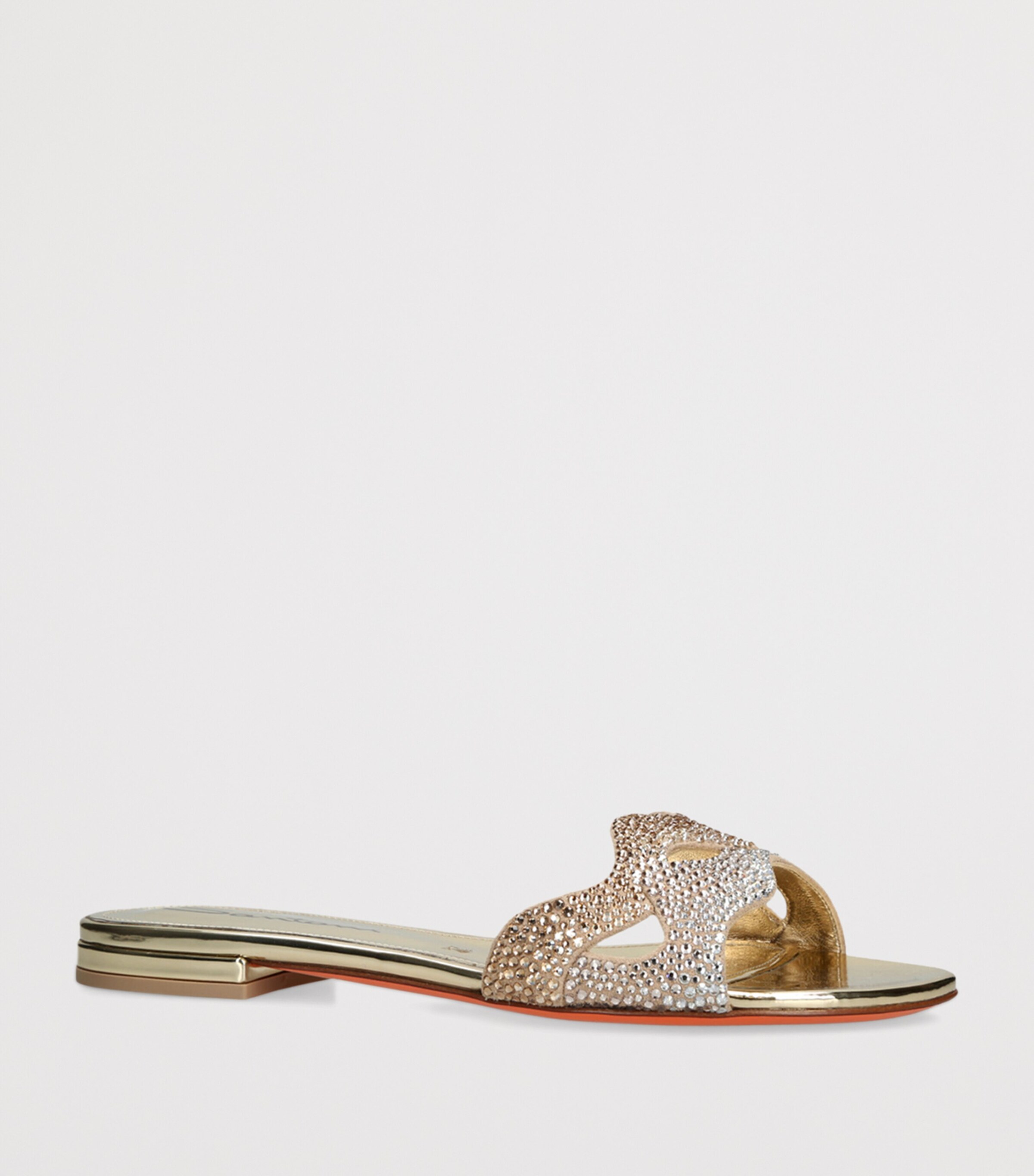 Leather Serena Sandals GOLD COMB Image 3