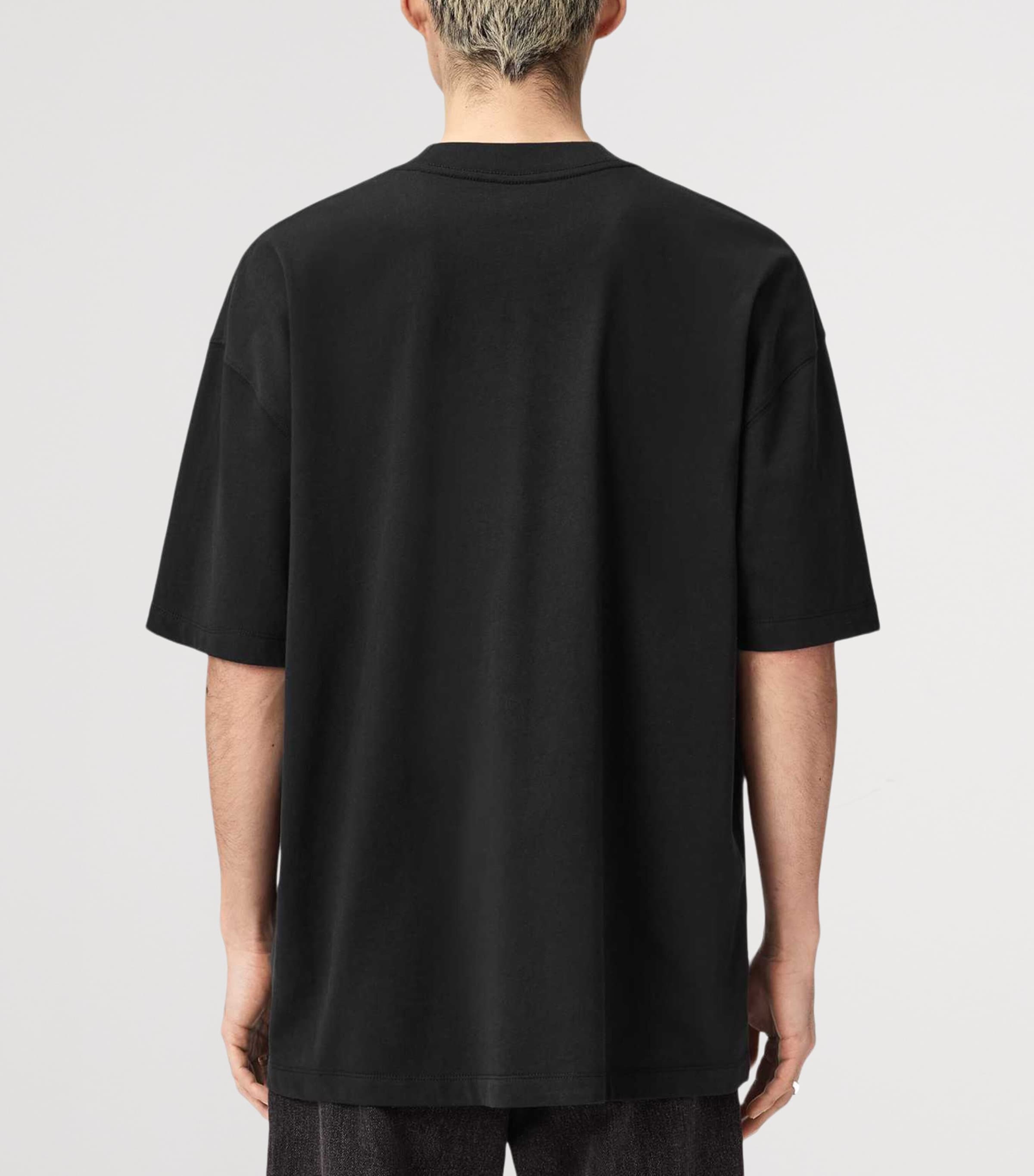 Organic Cotton Mikro Oversized T-Shirt WASHED BLACK Image 5