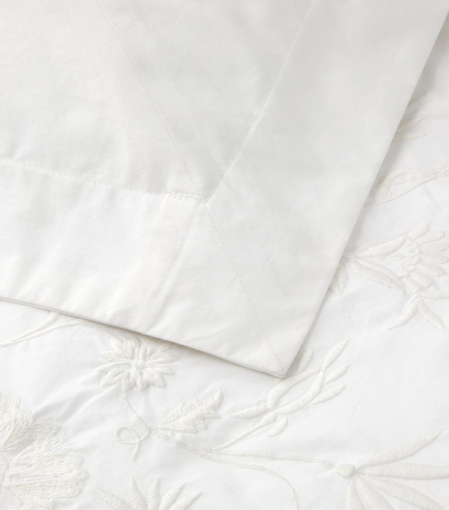 Ralph Lauren Home Meadow Lane Double Duvet Cover (200cm x 200cm) White Image 3