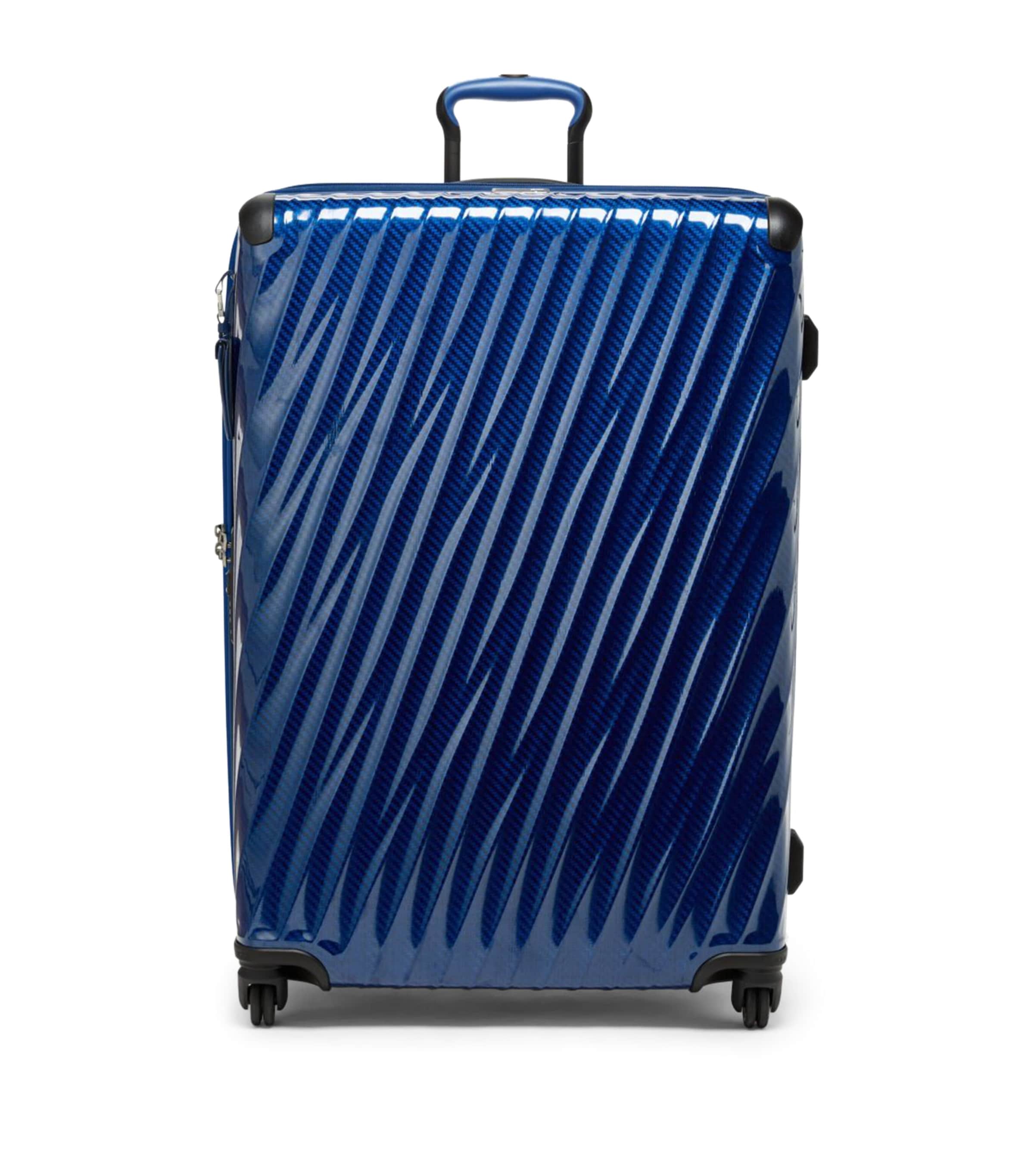 Tumi 19 Degree Lightweight Extended Trip Extra Large Checked Bag In Blue