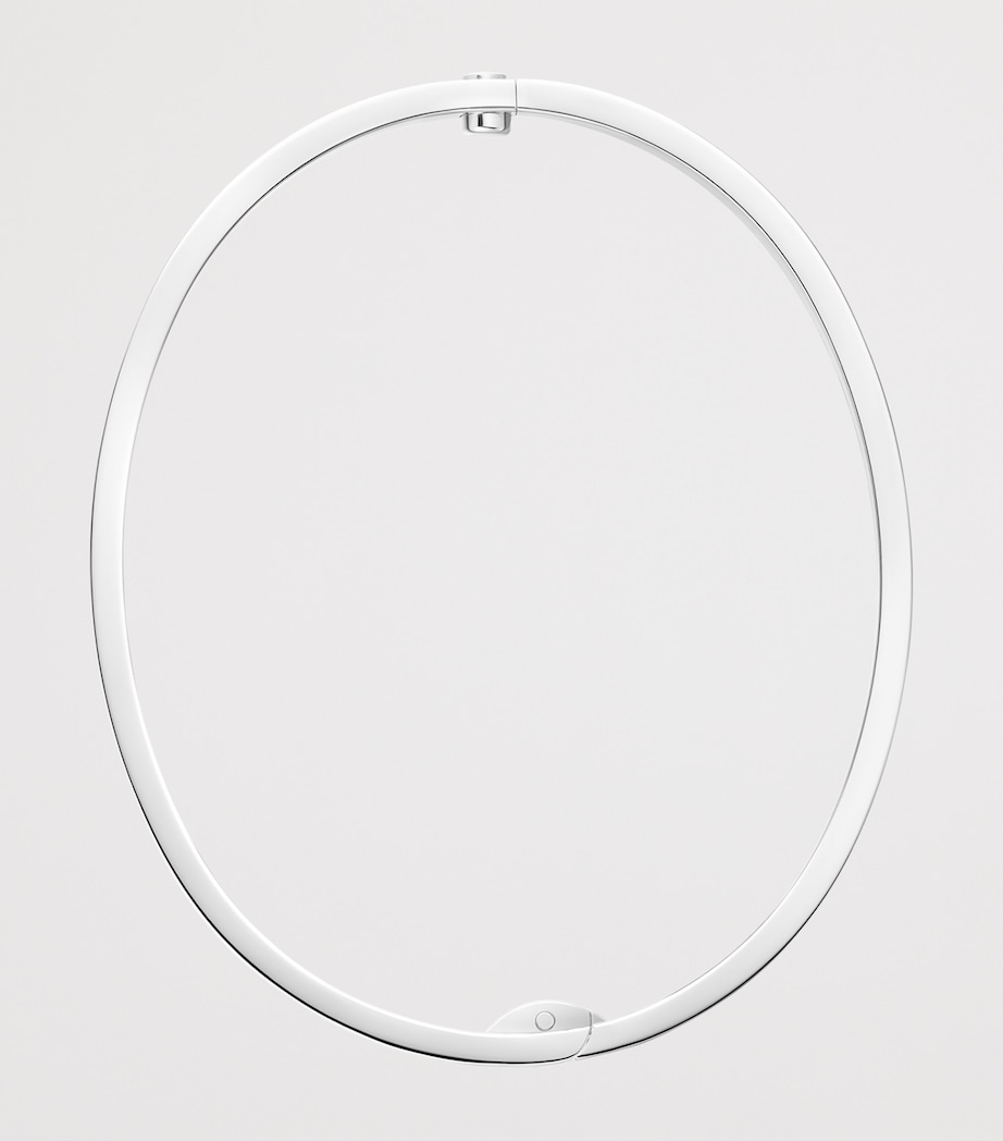 White Gold and Diamond LOVE Bracelet WHITE GOLD Image 7