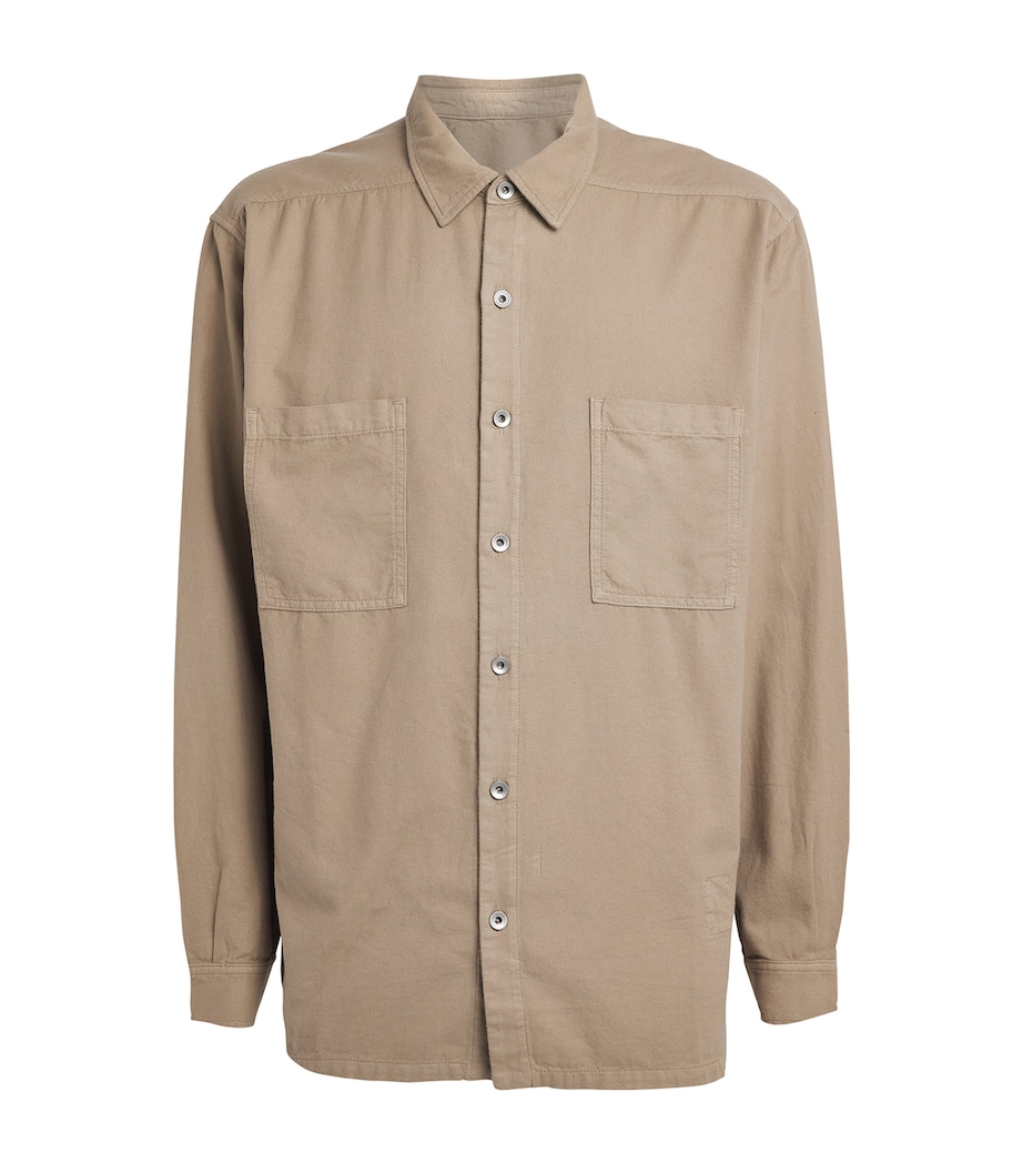 Organic Cotton Jumbo Overshirt DIRTY PEARL/ 88 Image 1