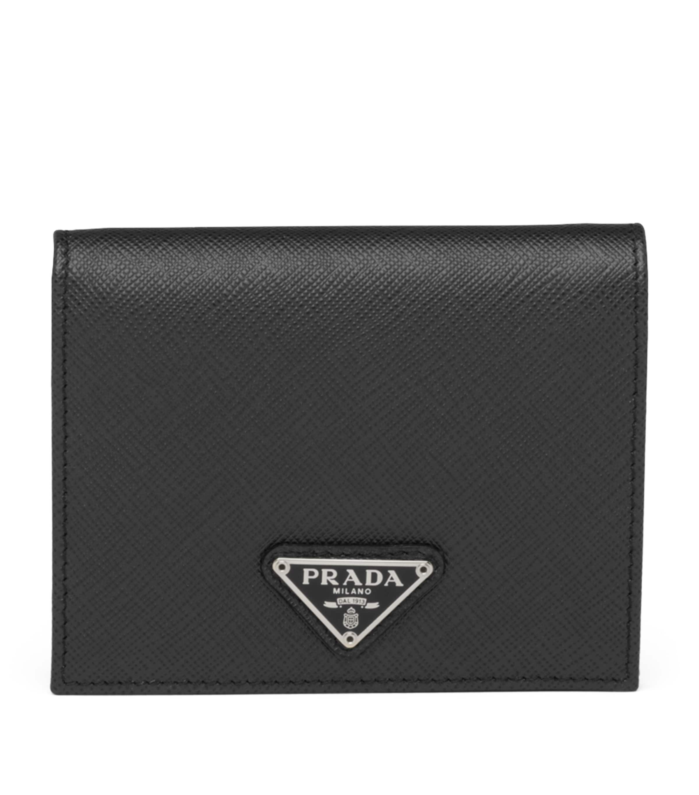 Small Saffiano Leather Bifold Wallet F0632 Image 1