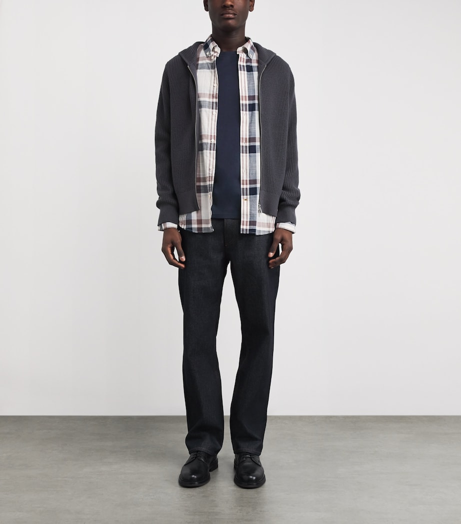 Cotton Preppy T-Shirt NEW NAVYNY31 Image 2