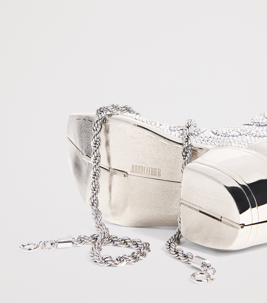 Crystal Cowboy Boot Austin Clutch Bag SRHMT RHINE MULTI Image 5