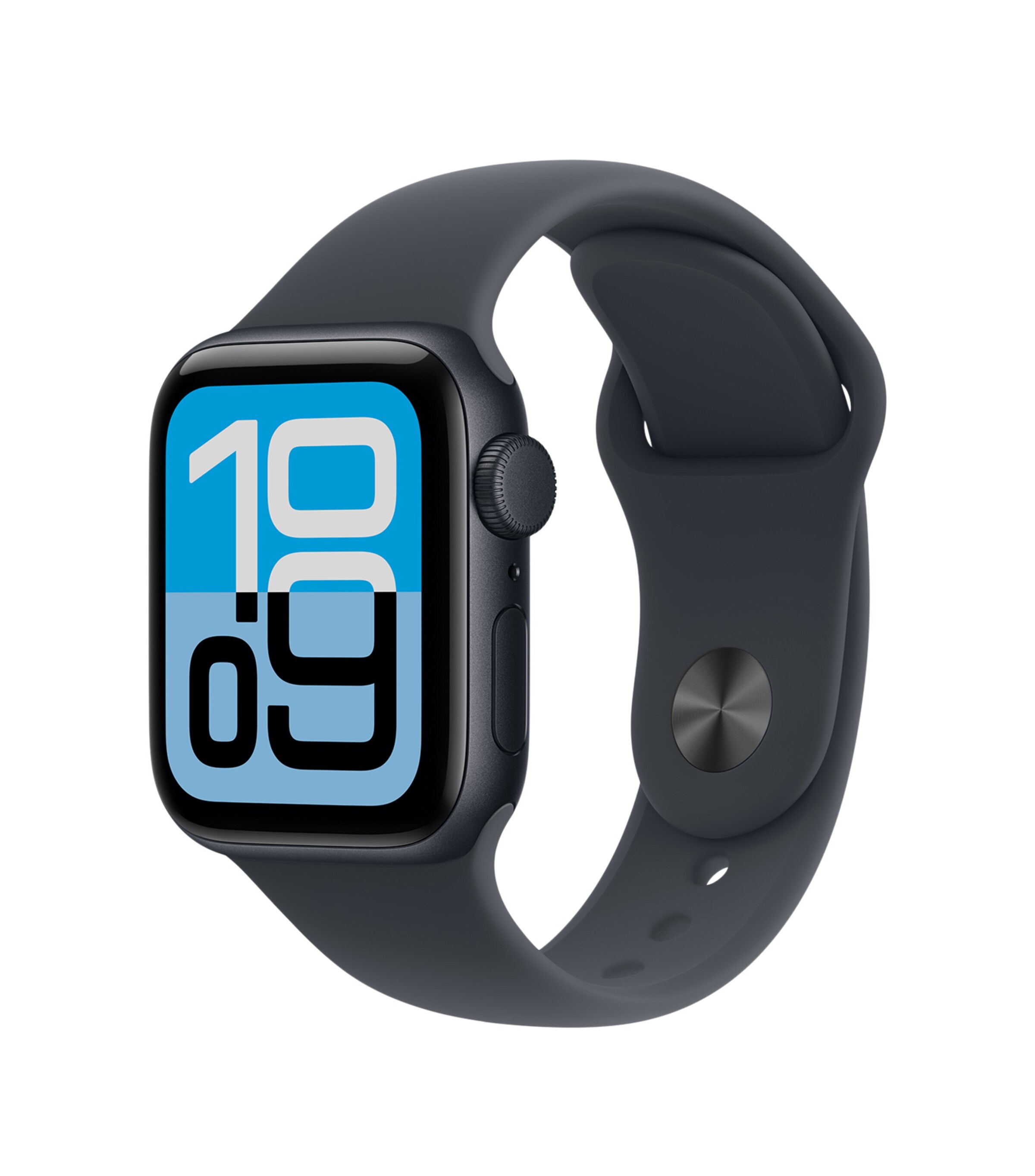 Apple Watch SE 3 2025 – Midnight with Midnight Sport Band, 40mm, Small/Medium MIDNIGHT Image 2