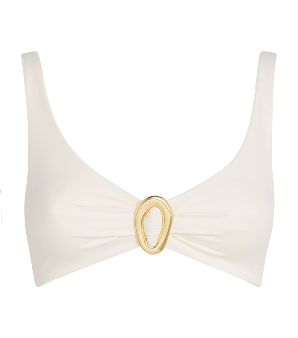 AWAY THAT DAY Samoa Bikini Top Ivory