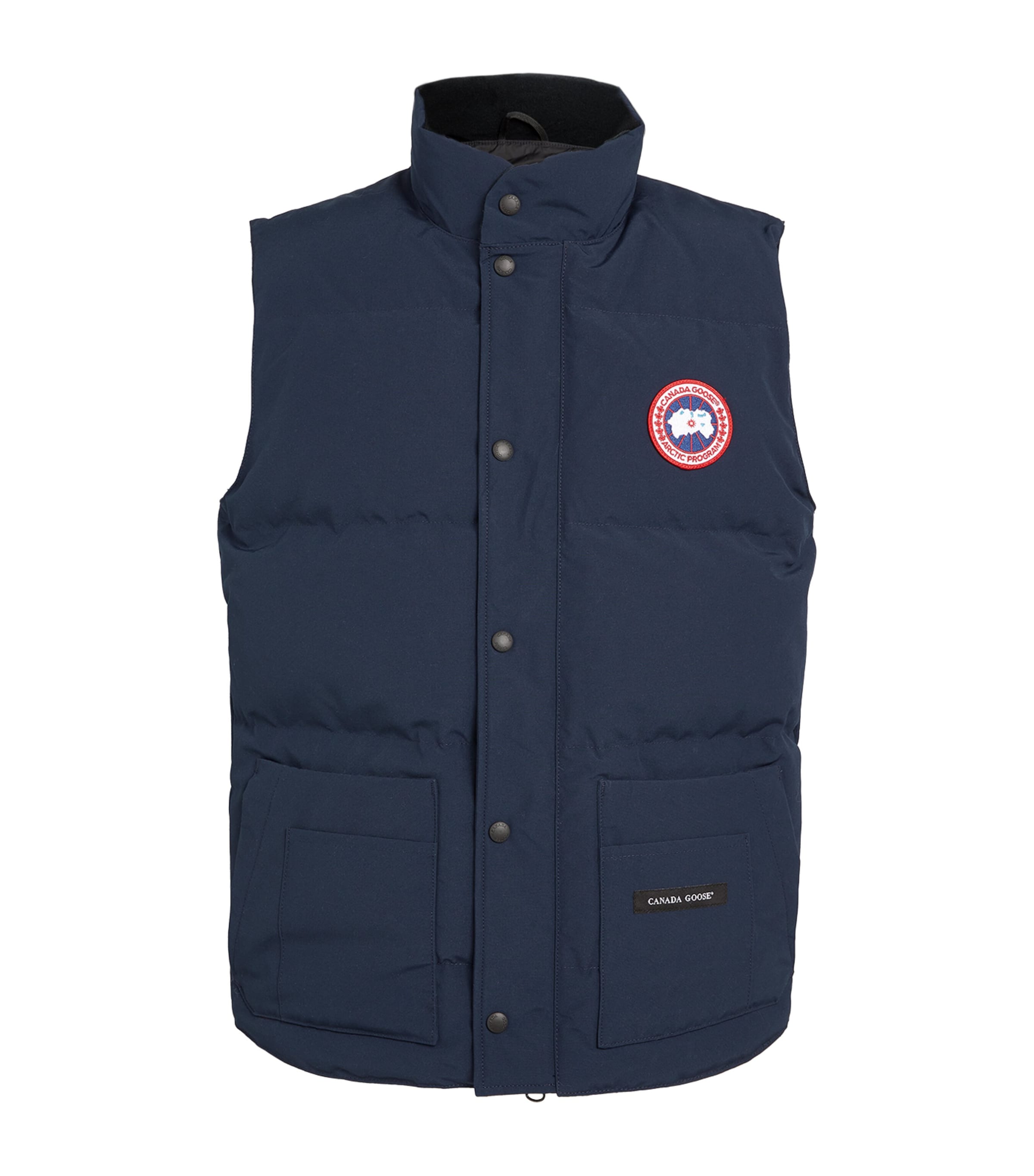 Shop Canada Goose Freestyle Crew Gilet In Navy