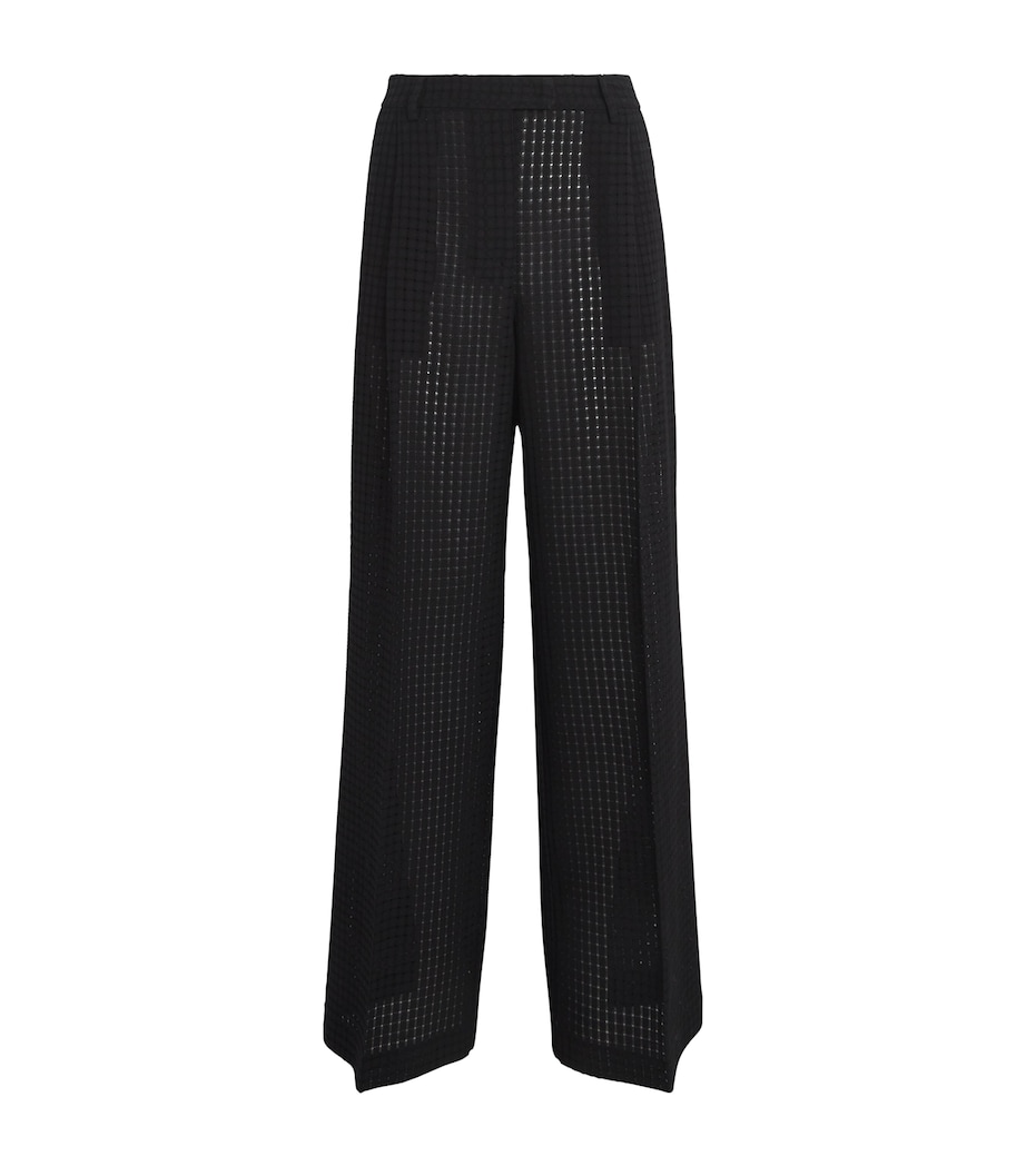 Crochet La Scala Trousers BL01 SOLID Image 1