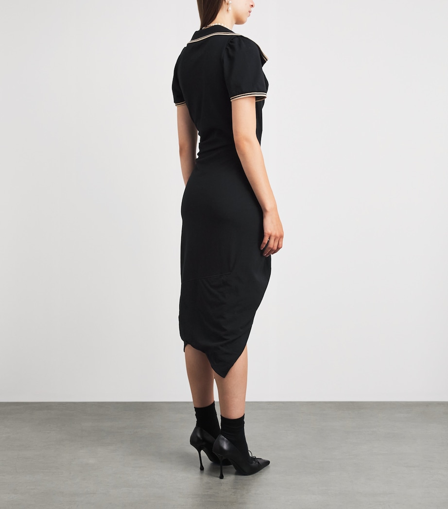 Vivienne Westwood Womens Monday Midi Dress Black Image 4