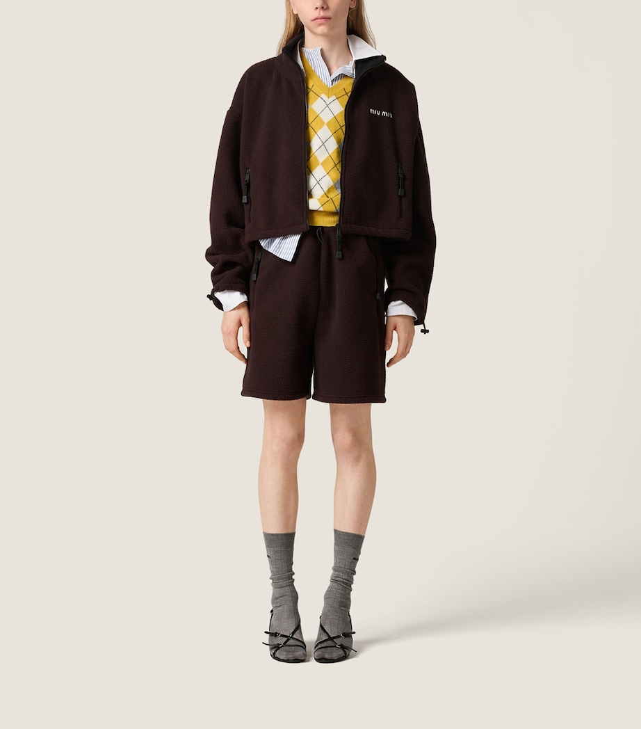 Cashmere Argyle Sweater Vest F0010 Image 5