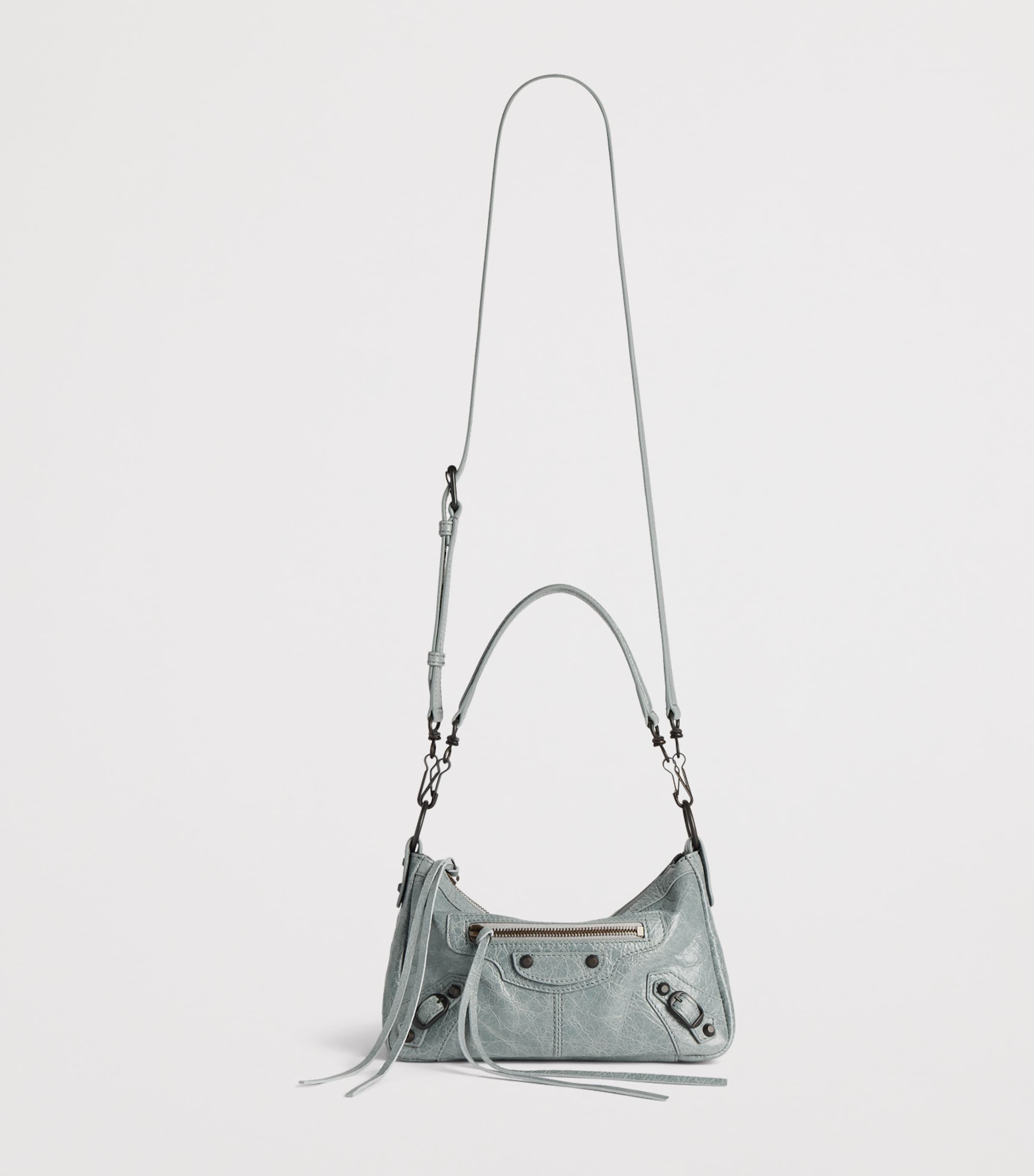 Balenciaga Mini Leather Le City Moto Shoulder Bag Image 2