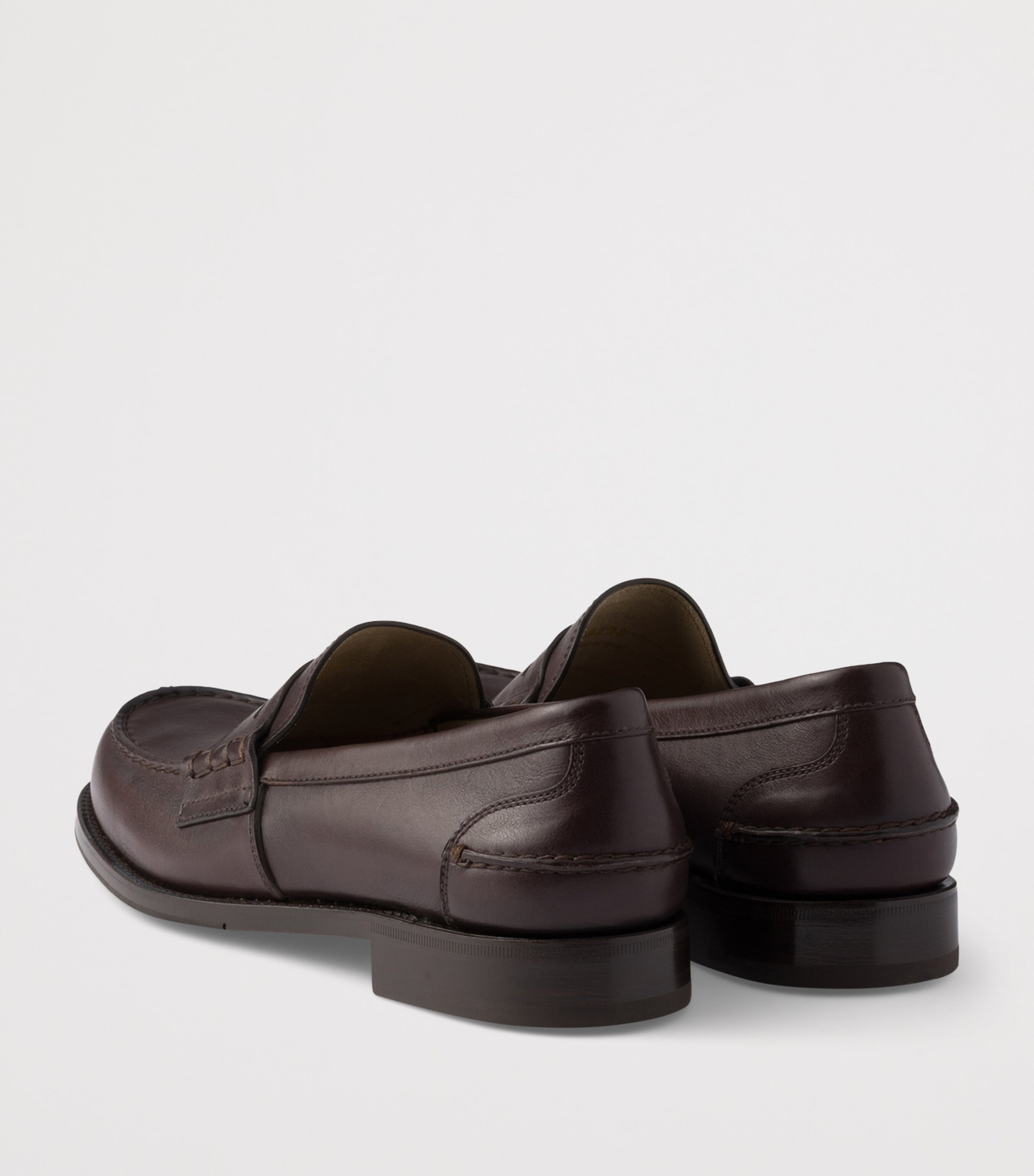 Prada Mens Leather Loafers Image 4