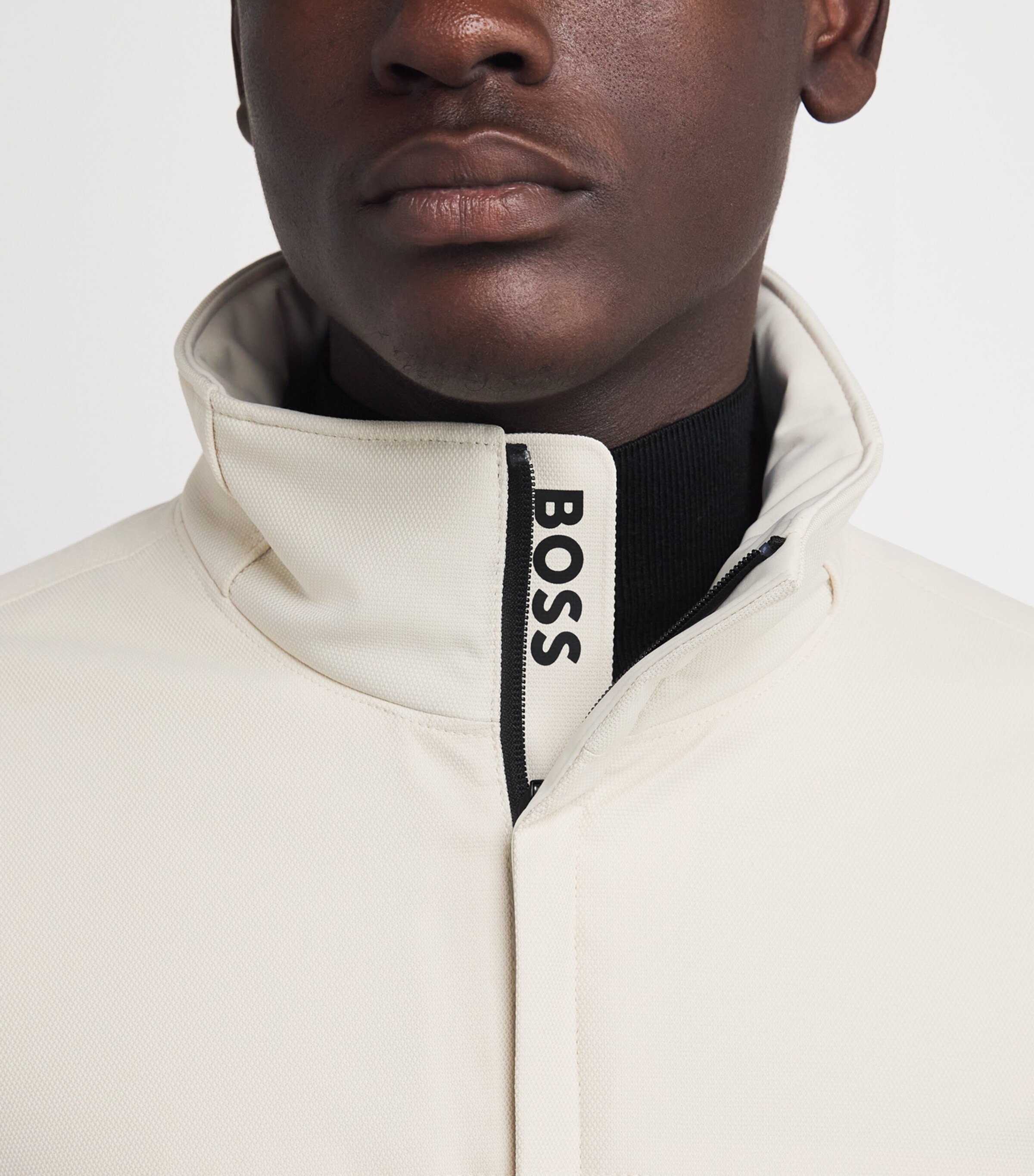 BOSSジャンLL BOSS Black Zip-Up Jadon League Jacket | Harrods US