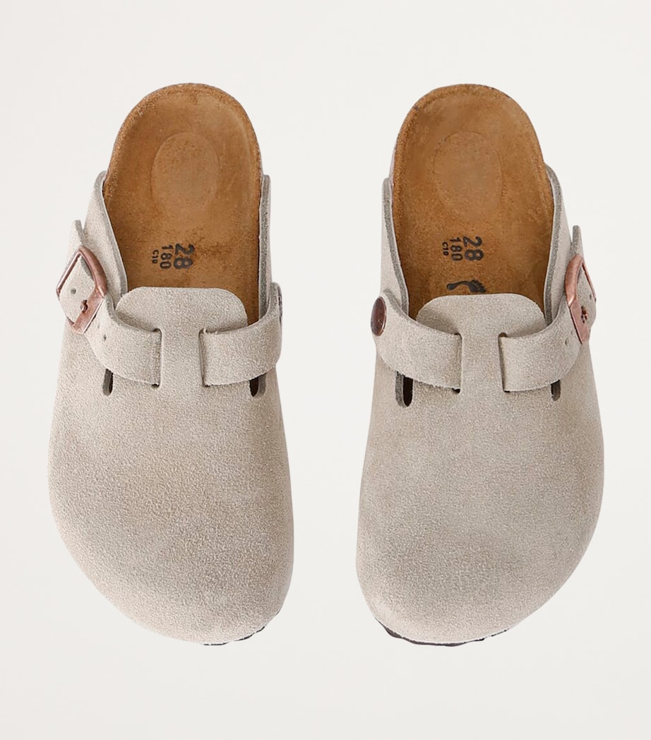 Kids Boston Clogs TAUPE Image 4