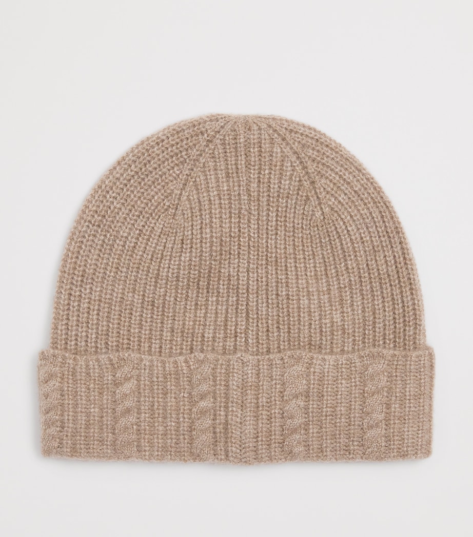 Cashmere Beanie BEIGE Image 2